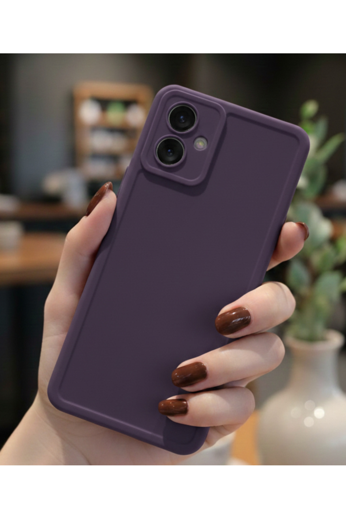 Samsung Galaxy A06 Kılıf Kamera ve Kenar Koruma Çıkıntılı Soft Renkli Silikon Kapak
