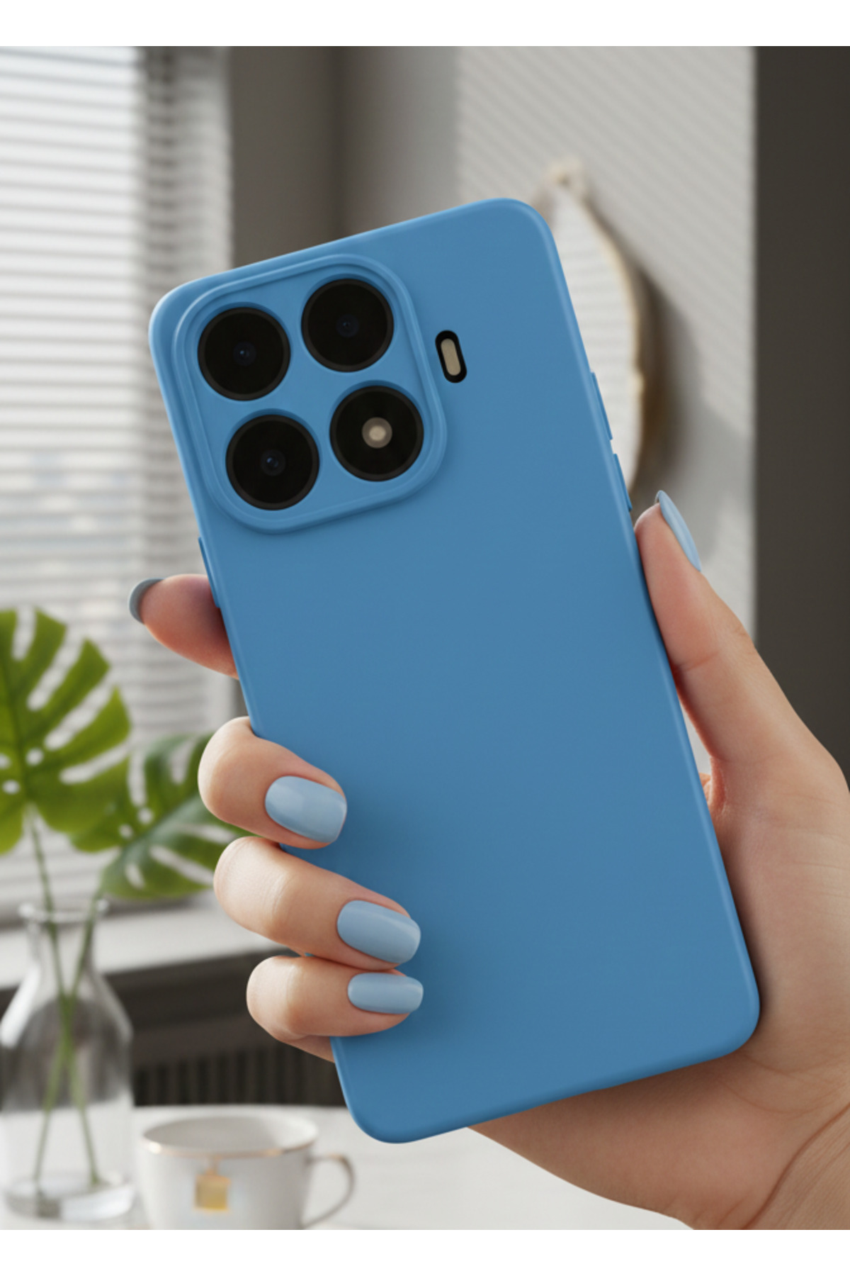 Xiaomi Mi 15T Pro İçin Uyumlu Içi Kadife Kamera Korumalı Silikon A Kalite Lansman Kapak
