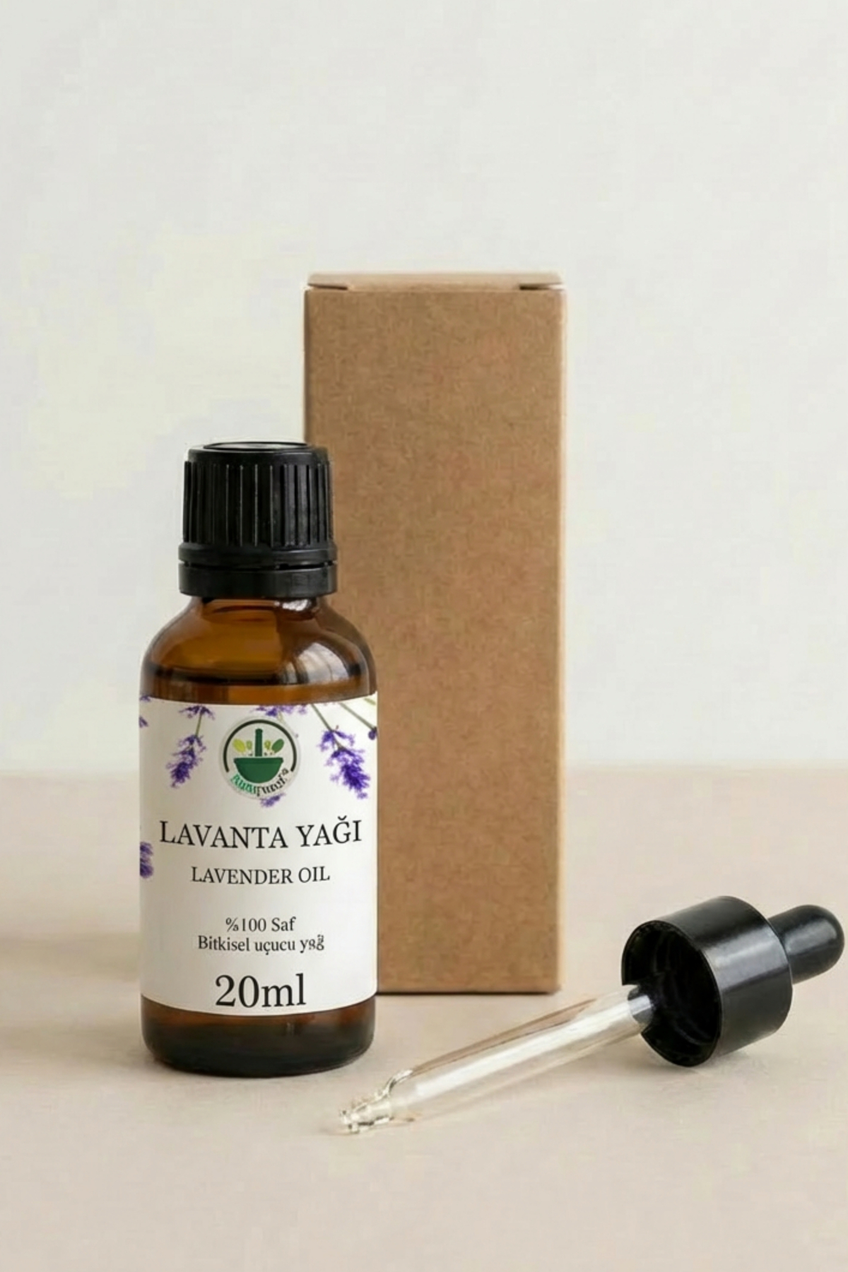 Lavanta Uçucu Yağı (Lavender Essential Oil – Lavandula angustifolia) %100 Saf Doğal 20 ml — Lavanta20 — تصویر 4 از 4