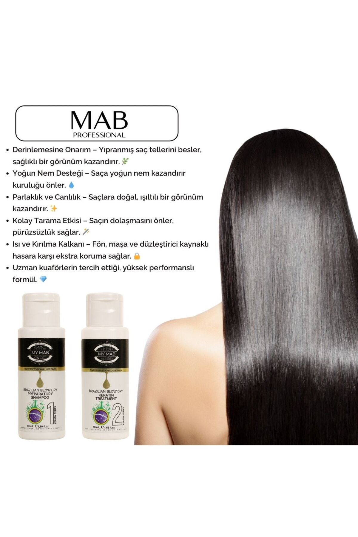 MY MAB - 50 ML KERATİN BAKIM — تصویر 5 از 6