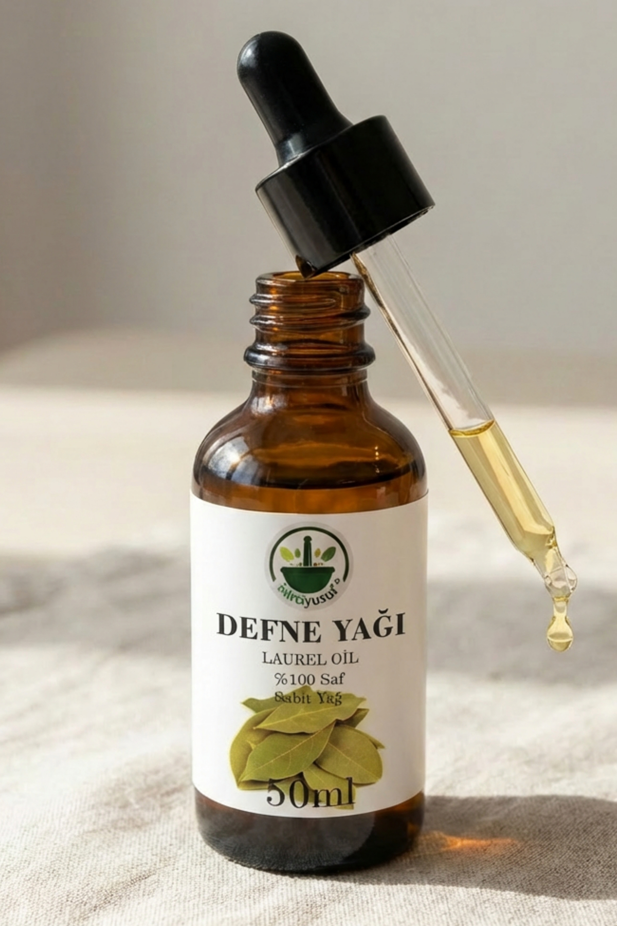 Soğuk Sıkım Defne Tohumu Yağı (Laurel Seed Oil – Bay Laurel – Laurus nobilis) %100 Saf Doğal 50 ml — TYCKCE0Y4N171512618621925 — تصویر 3 از 4