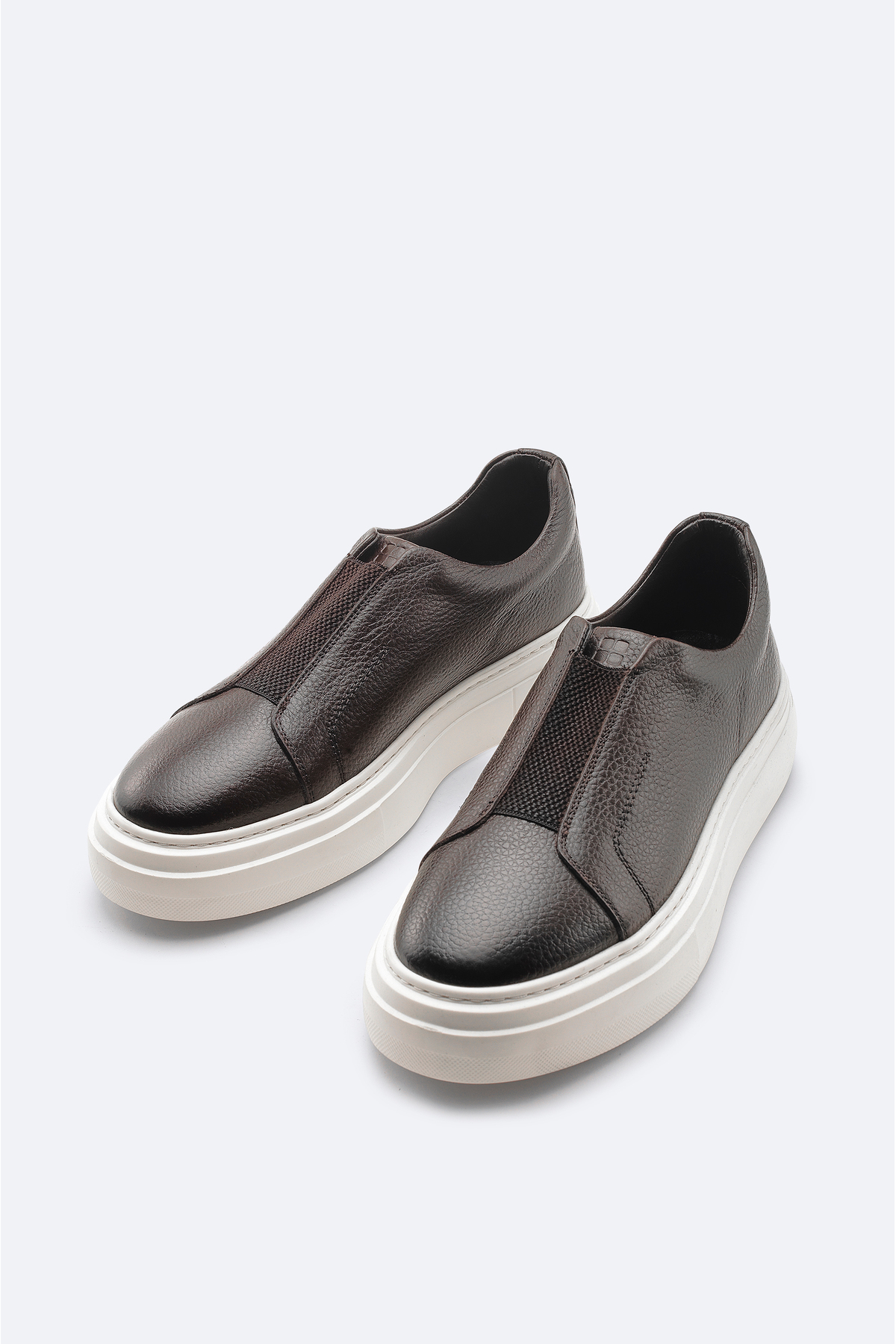 Avva  Erkek Kahverengi %100 Deri Esnek Taban Hafif Casual Ayakkabı A42Y8008 - Görsel 2