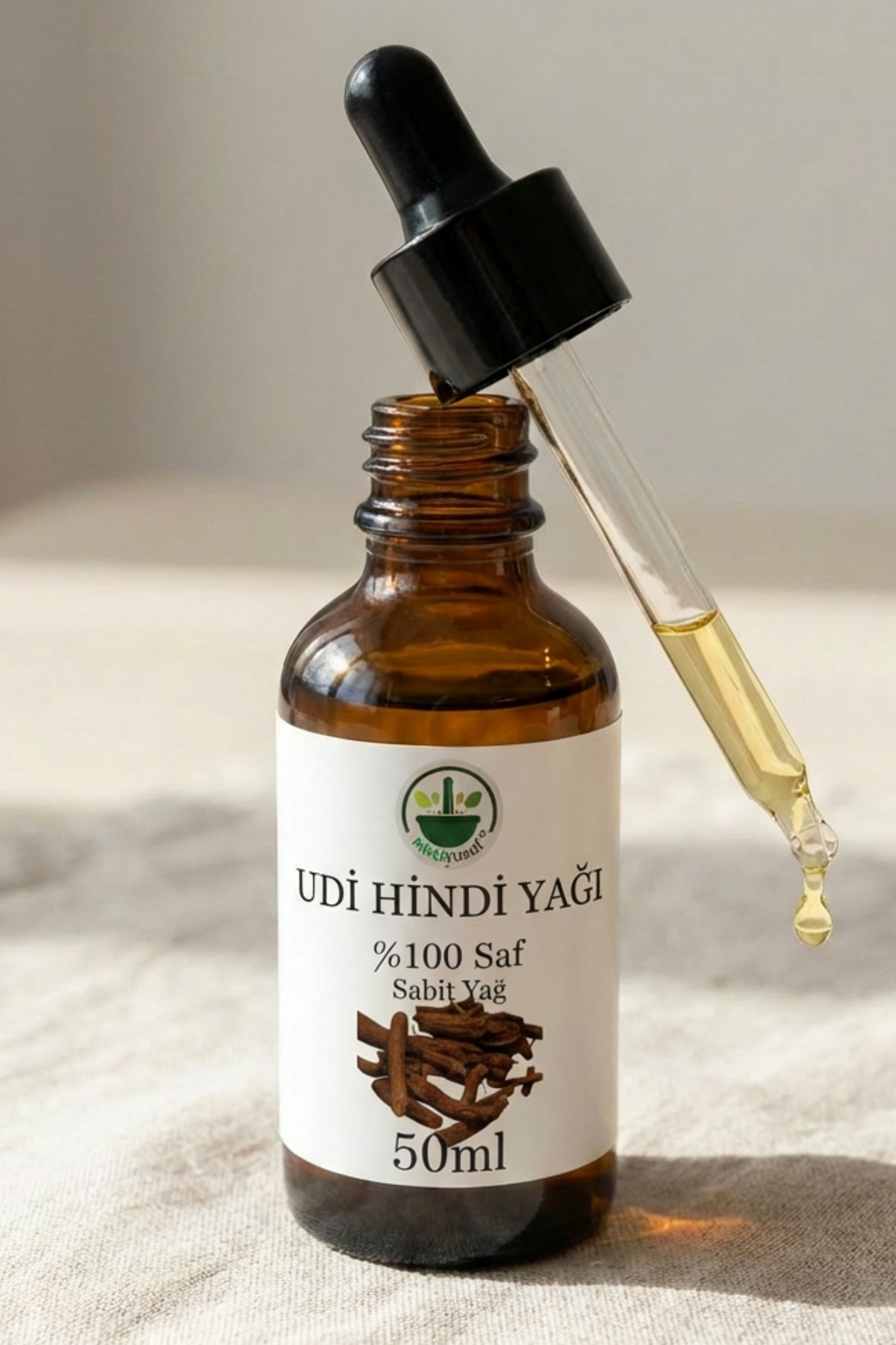 Udi Hindi Yağı (Agarwood – Oud – Aquilaria spp.) %100 Saf Doğal 50 ml — udhindyg50ml — تصویر 3 از 4