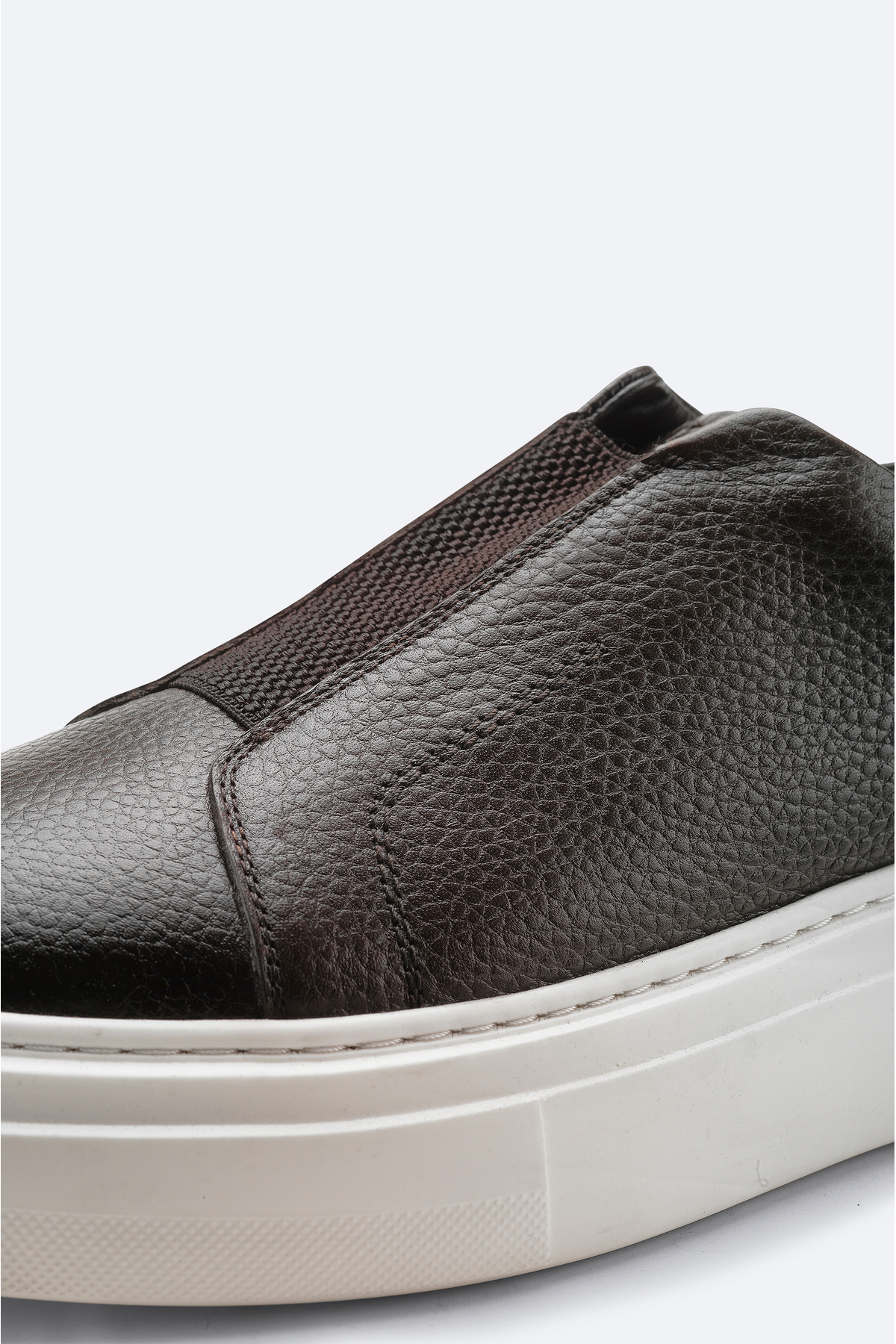 Avva  Erkek Kahverengi %100 Deri Esnek Taban Hafif Casual Ayakkabı A42Y8008 - Görsel 3