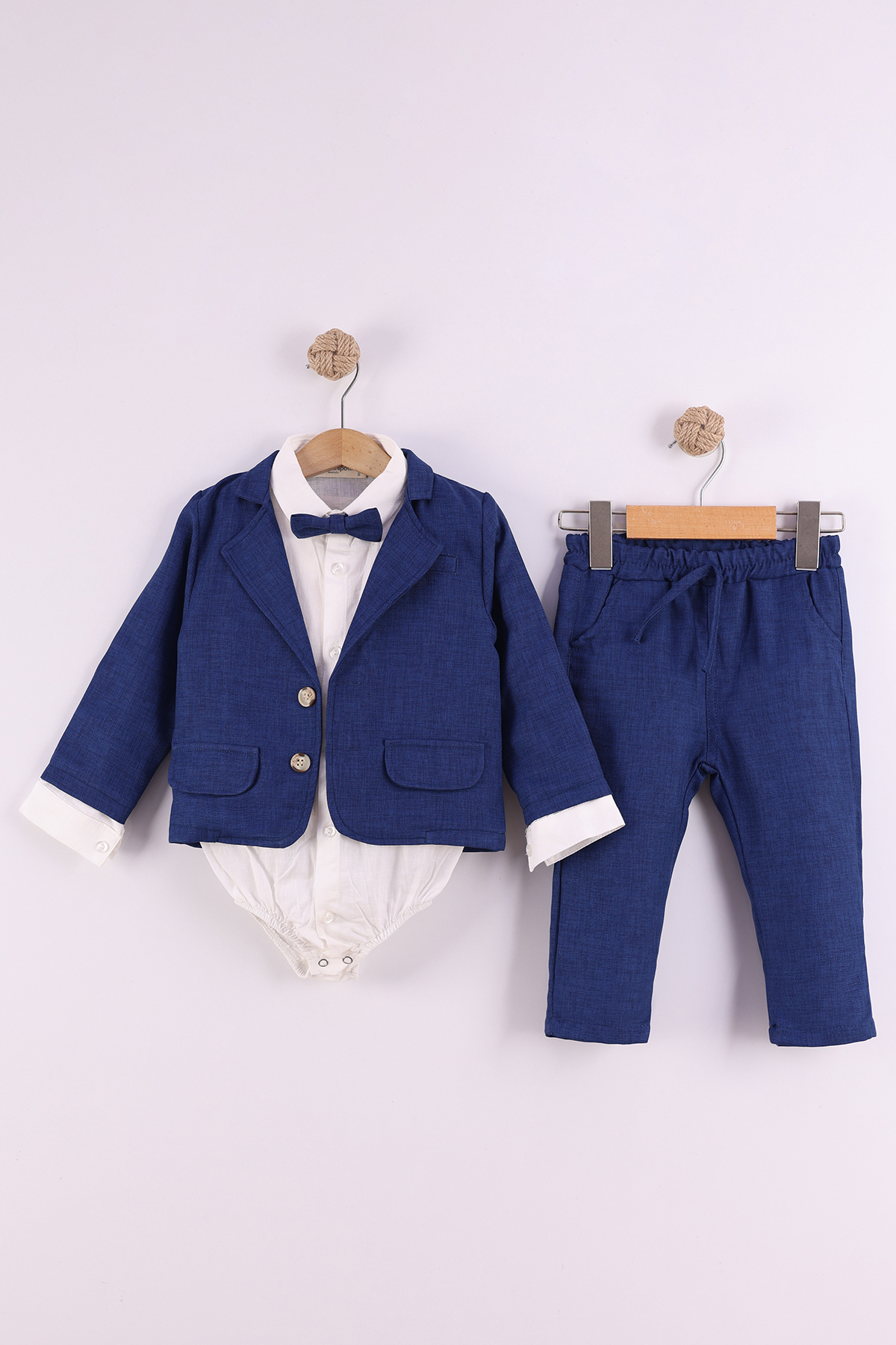 Pollito Erkek Bebek Ceketli 4 ' lü Takım fotoğrafı 2 (önizleme)