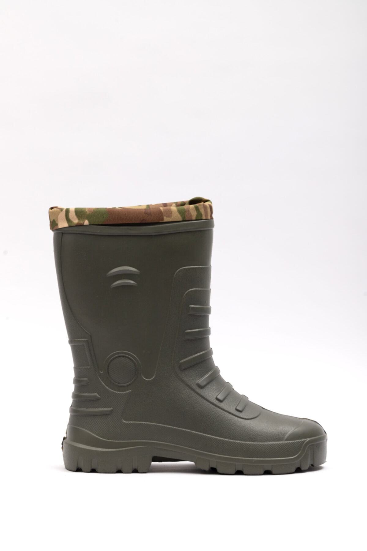 Gezer  Kışlık Erkek Çoraplı Kısa Fır Çizme - Görsel 3