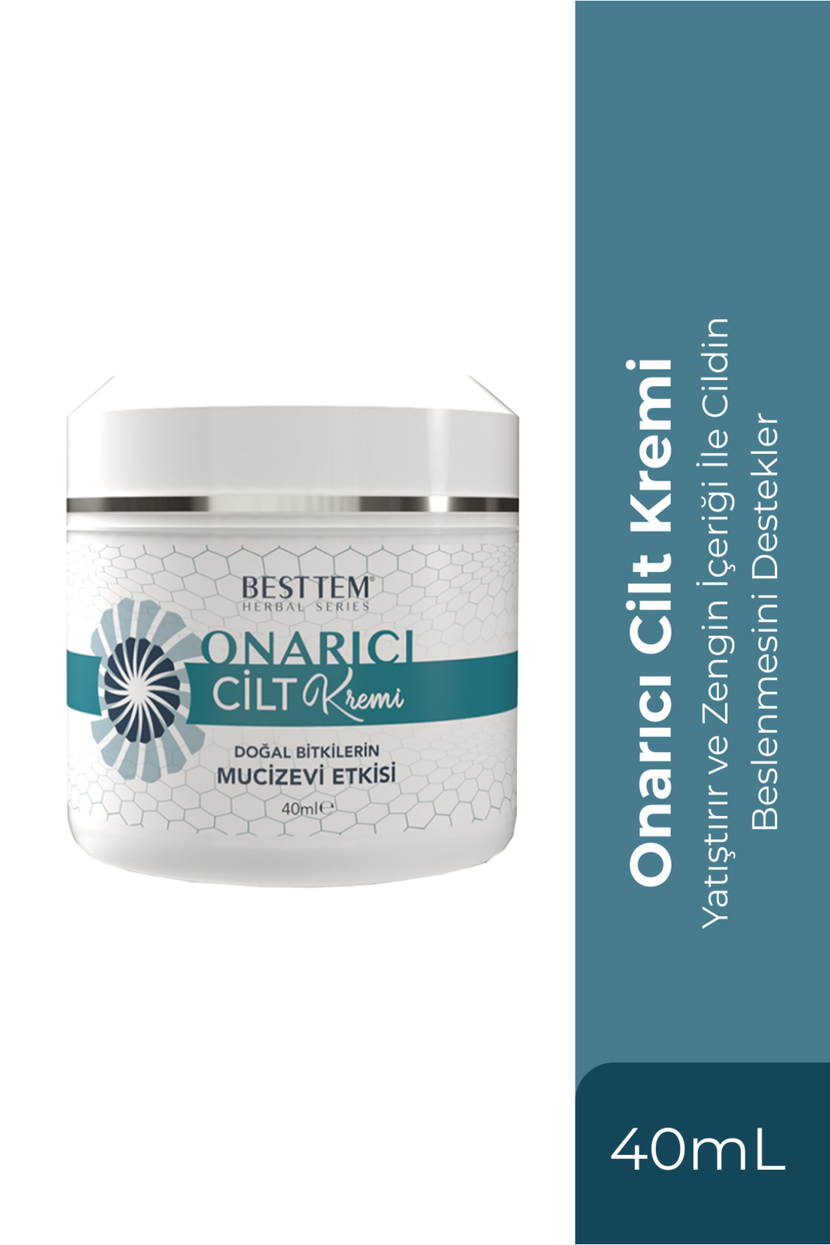 BESTTEM Bitki Özlü Onarıcı Cilt Kremi 40 Ml