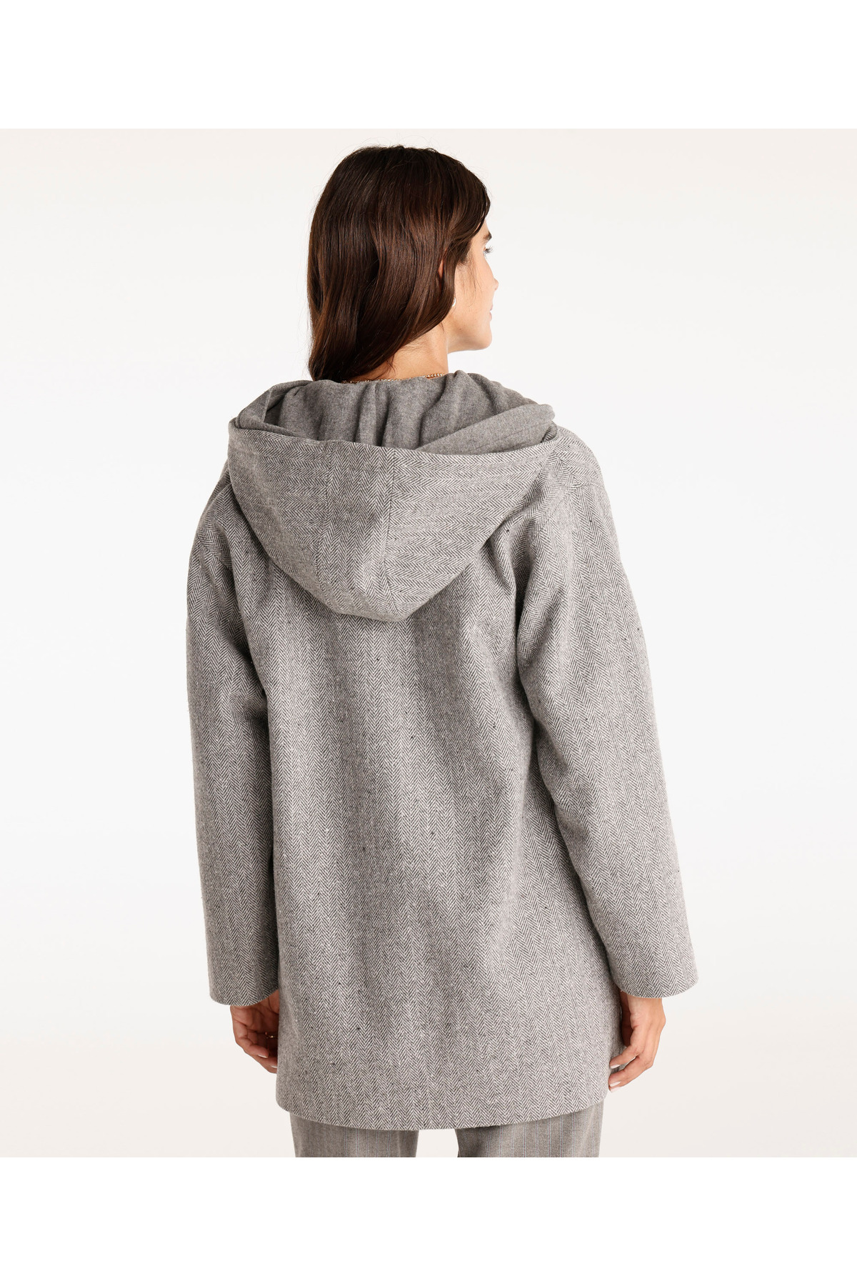 Yargıcı  Fermuarlı Palto - Görsel 4