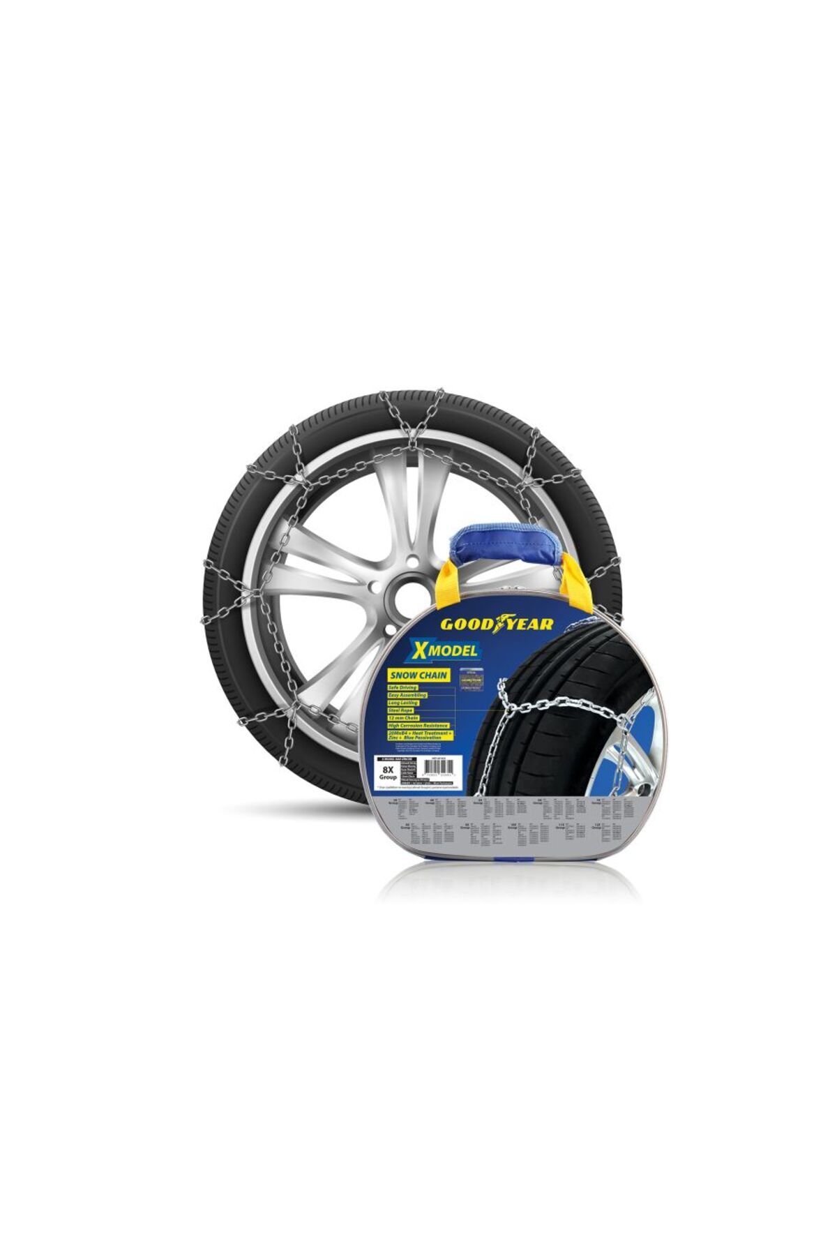 Goodyear KAR ZİNCİRİ TAKMATİK EKSTRA MUKAVEMETLİ 8X 3,20 MM
