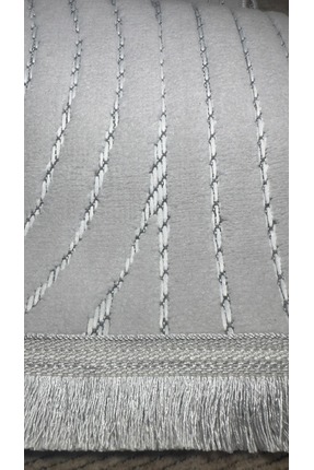 İKİZLER HALI A.Gri-A.Gri Modern Tasarım Sisal Bukle Özel Ölçü Salon Oturma Od...