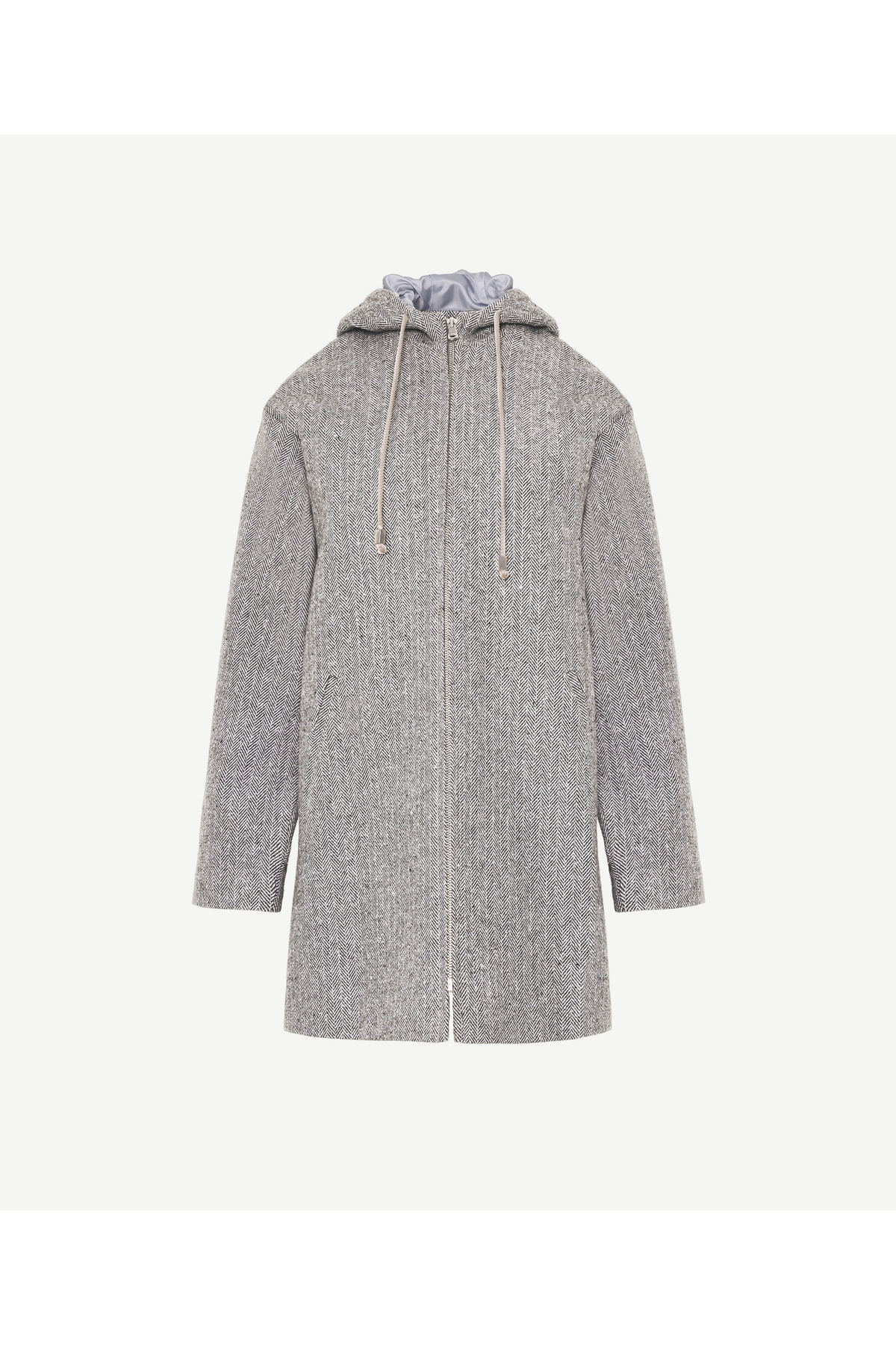 Yargıcı  Fermuarlı Palto - Görsel 5