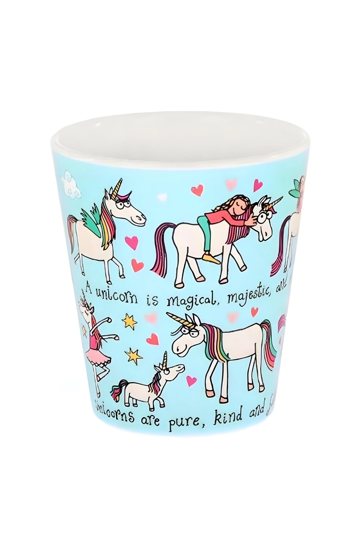 Tyrrell Katz Melamin Alıştırma Bardağı Unıcorn fotoğrafı 2 (önizleme)