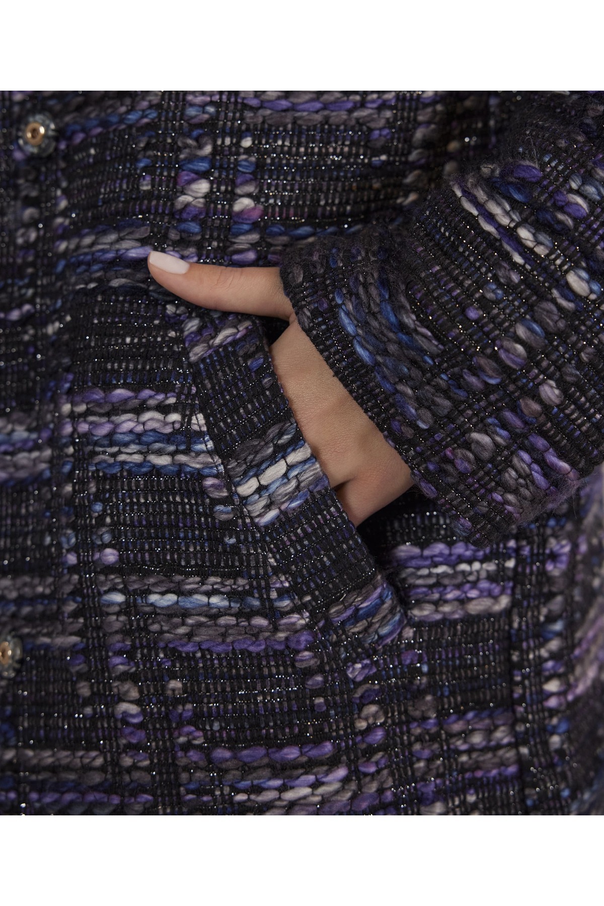 Yargıcı  Geniş Yaka Palto - Görsel 5