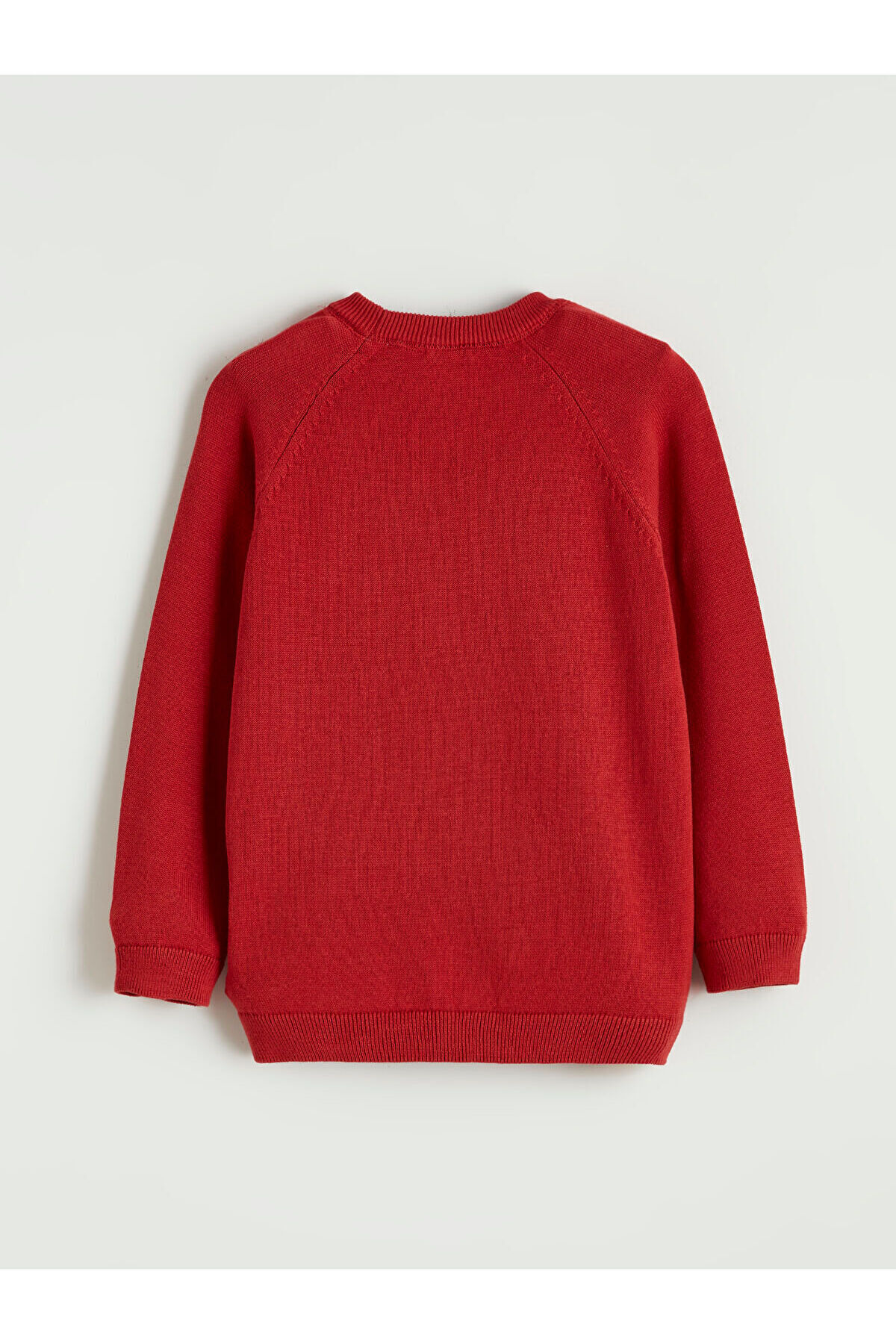 LC Waikiki Elsiva Collection Bordo Erkek Çocuk Basic Triko Kazak fotoğrafı 6 (önizleme)