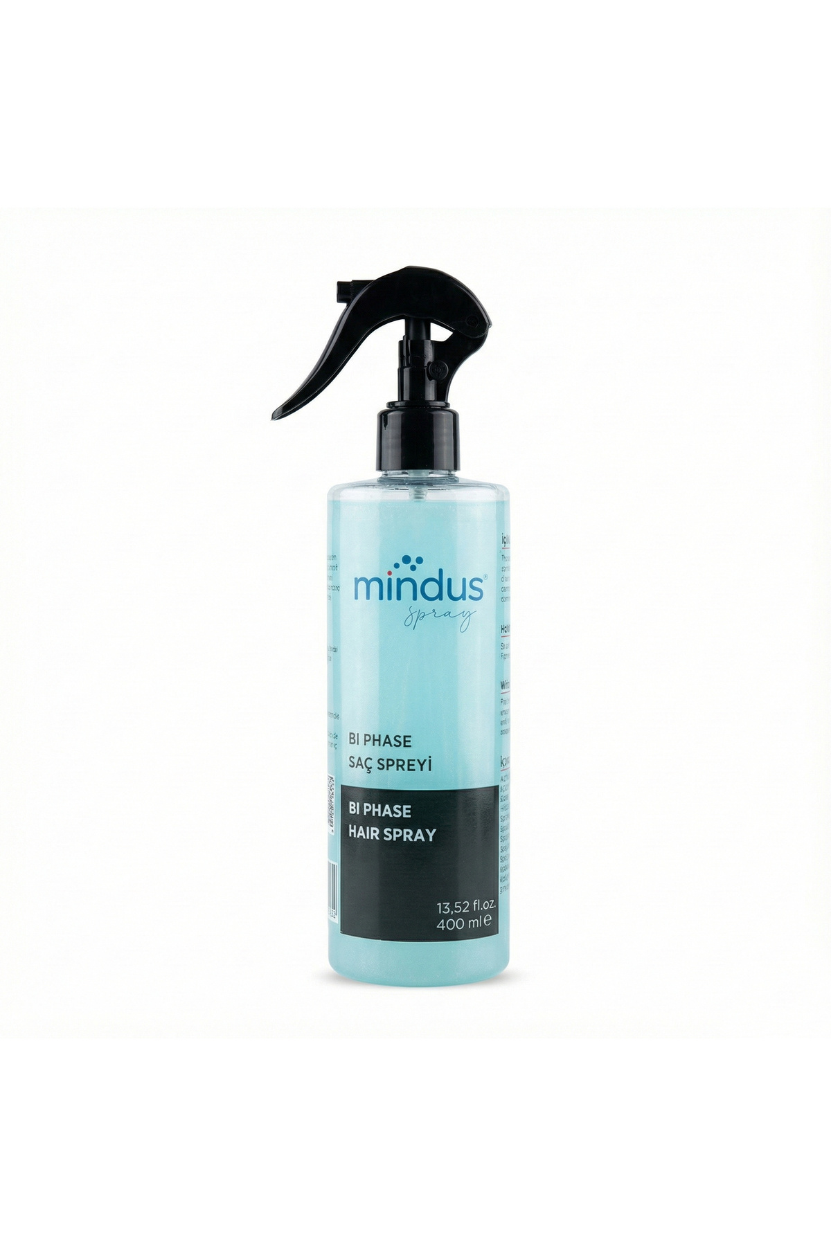 mindus Kolay Tarama & Elektriklenme Önleyici Bi Phase Saç Spreyi 400 ml — 8684935158412