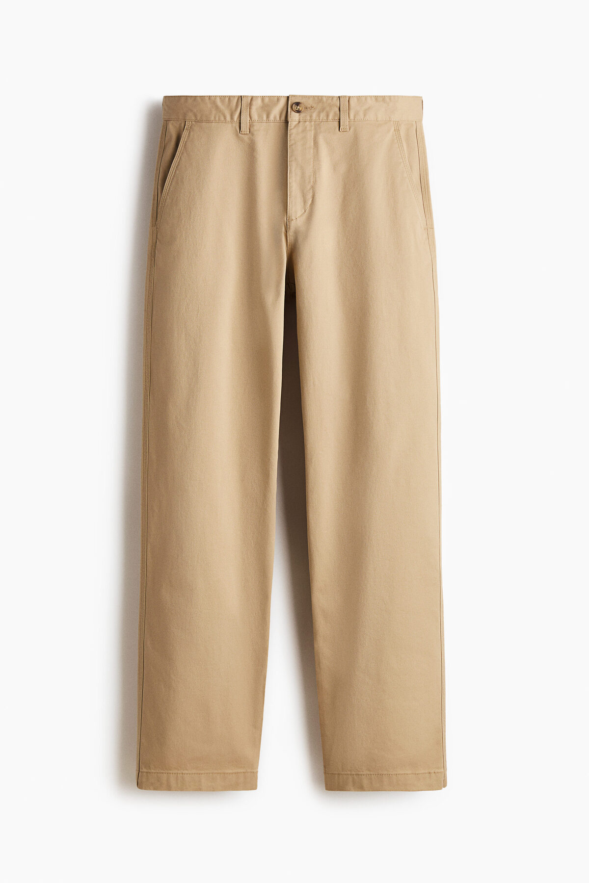 پنبه چینو ریلکس فیت اچ اند ام شلوار H&M