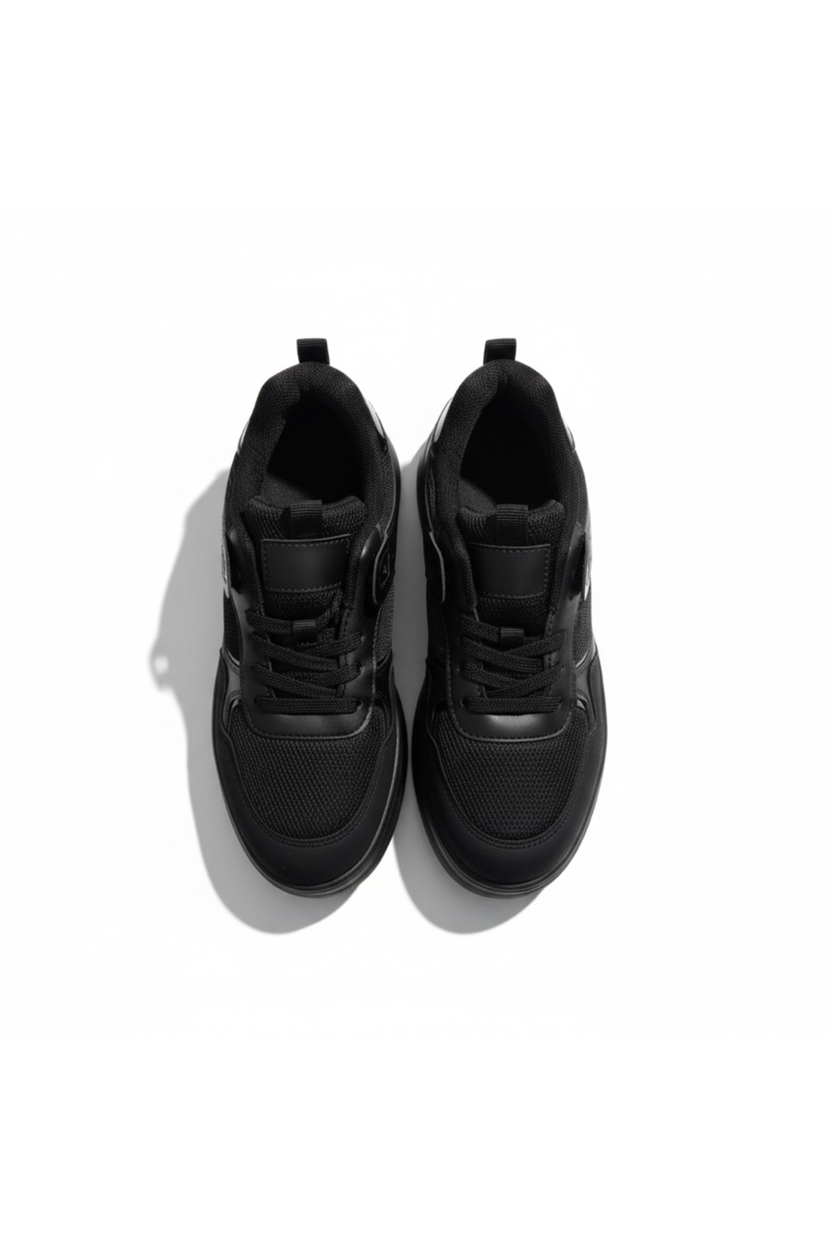 Berenco  Erkek Siyah Spor Ayakkabı Ortopedik Taban - Görsel 3