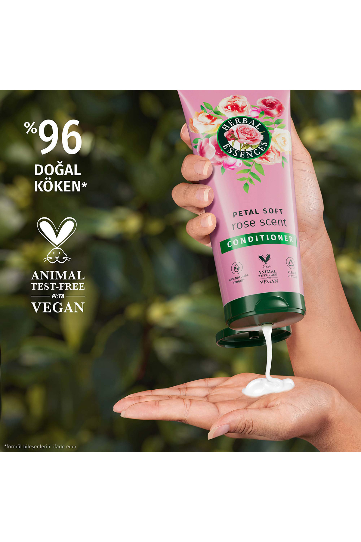 Kadifemsi Yumuşaklık Gül Kokulu Şampuan ve Kadifemsi Yumuşaklık Gül Kokulu Saç Kremi 250ml — 8681003002356 — تصویر 5 از 7