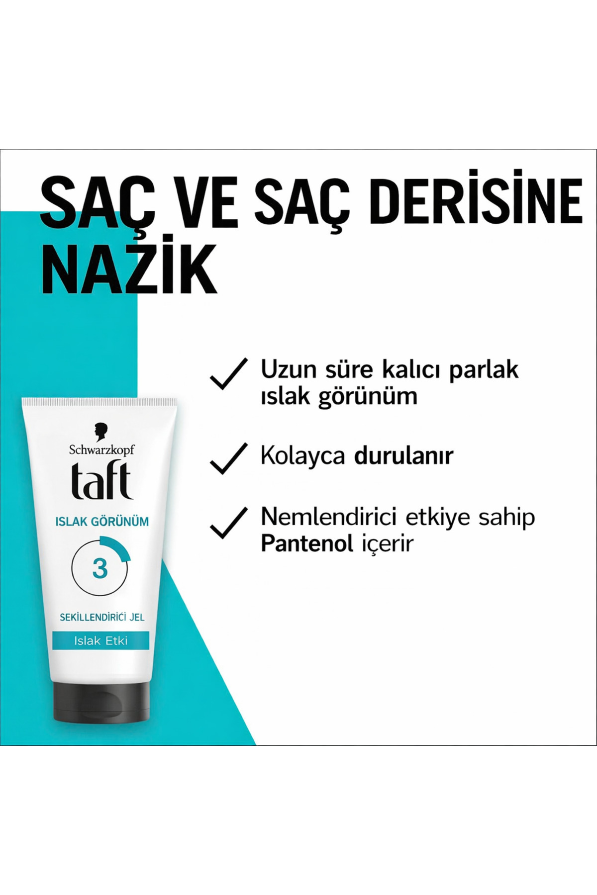 Wet Islak Görünüm Saç Jölesi No:3, 150 ml — 8015700167719 — تصویر 6 از 8