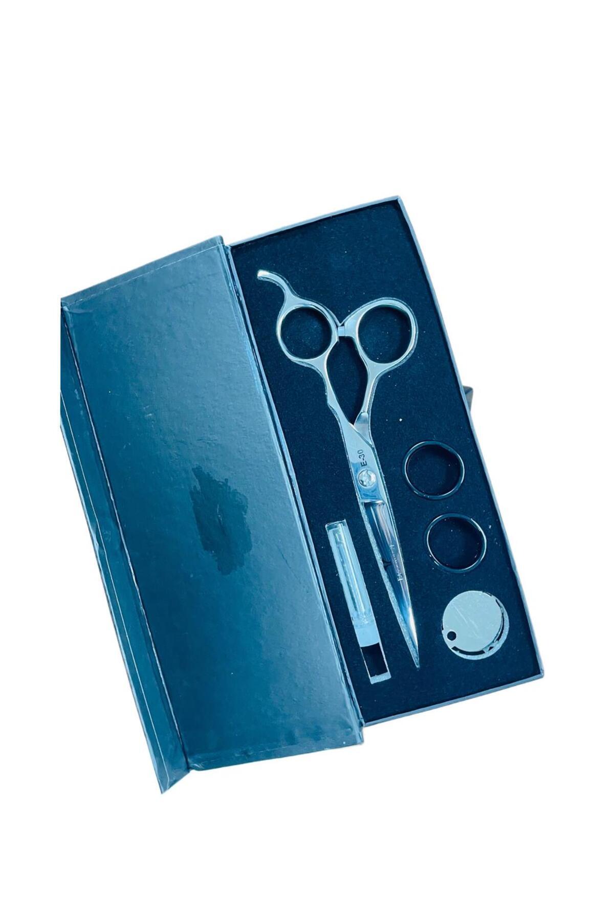 EAST&WEST PREMİUM BERBER & KUAFÖR MAKASI 440 C JAPON ÇELİĞİ DÜZ AĞIZ E30 6İNC