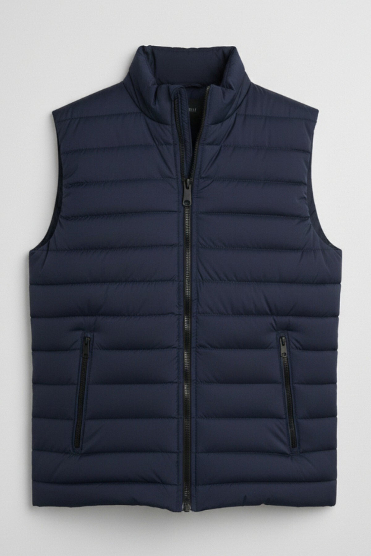 Gameyal  2 Adet Erkek Kapitone Astarlı Çift Cepli Şişme Yelek Lacivert - Siyah - Görsel 2