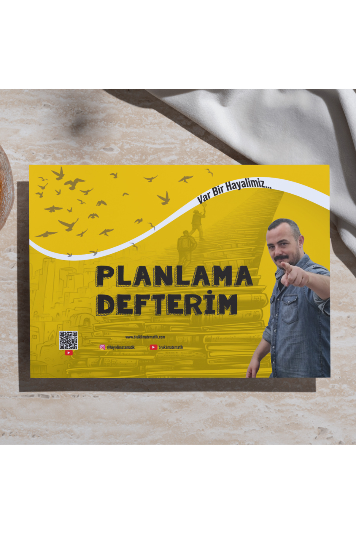 Bıyıklı Matematik Öğrenci Planlama Defteri Planla-kazan