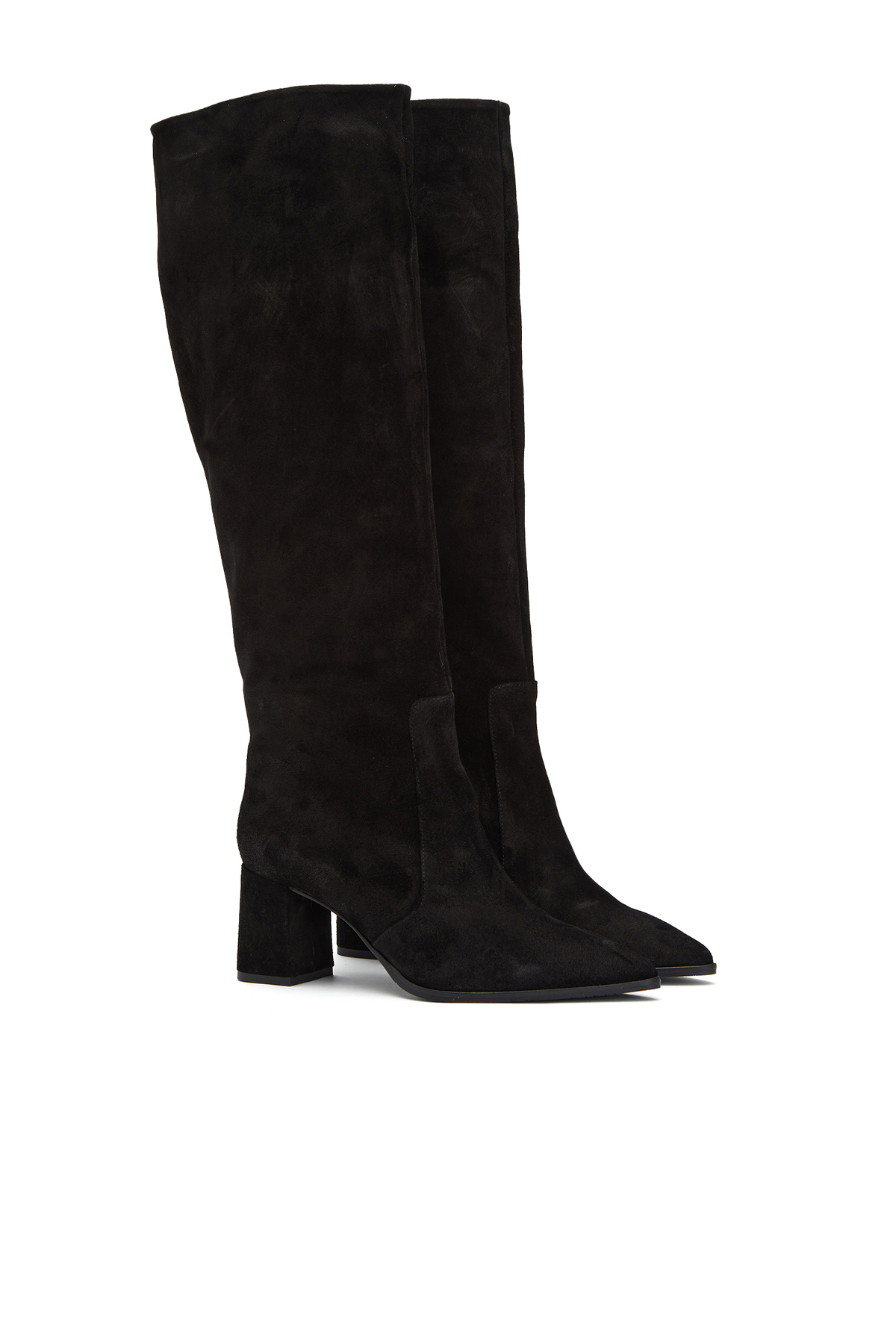 Black Women's Leather Boots