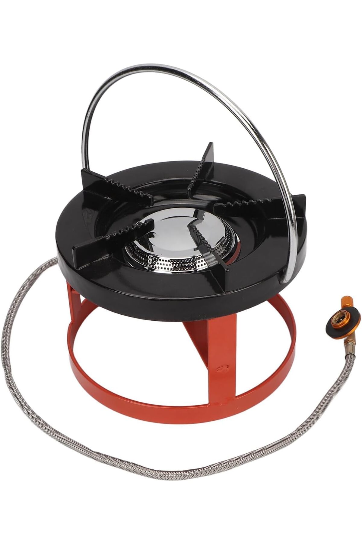 موقد غاز تخييم قوي بلهب اندماج – تسخين سريع وتصميم آمن للرحلات