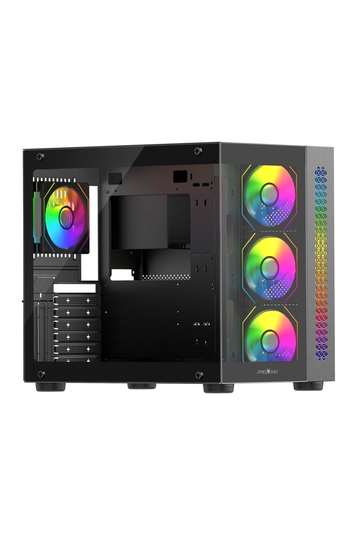 James Donkey Stark S800 4X Argb 750W Gaming Boş Bilgisayar Kasası