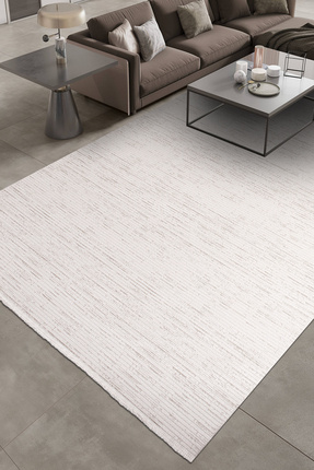 Halispecial Filya-Krem-Akrilik-TonaTon-Salon,Oturma Odası-Halı–Robot Süpürge-...