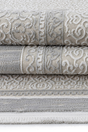 SYH Concept Antialerjik Saçaklı Modern Dokuma Halı - Şık Tasarım 4 Metre- 6 M...