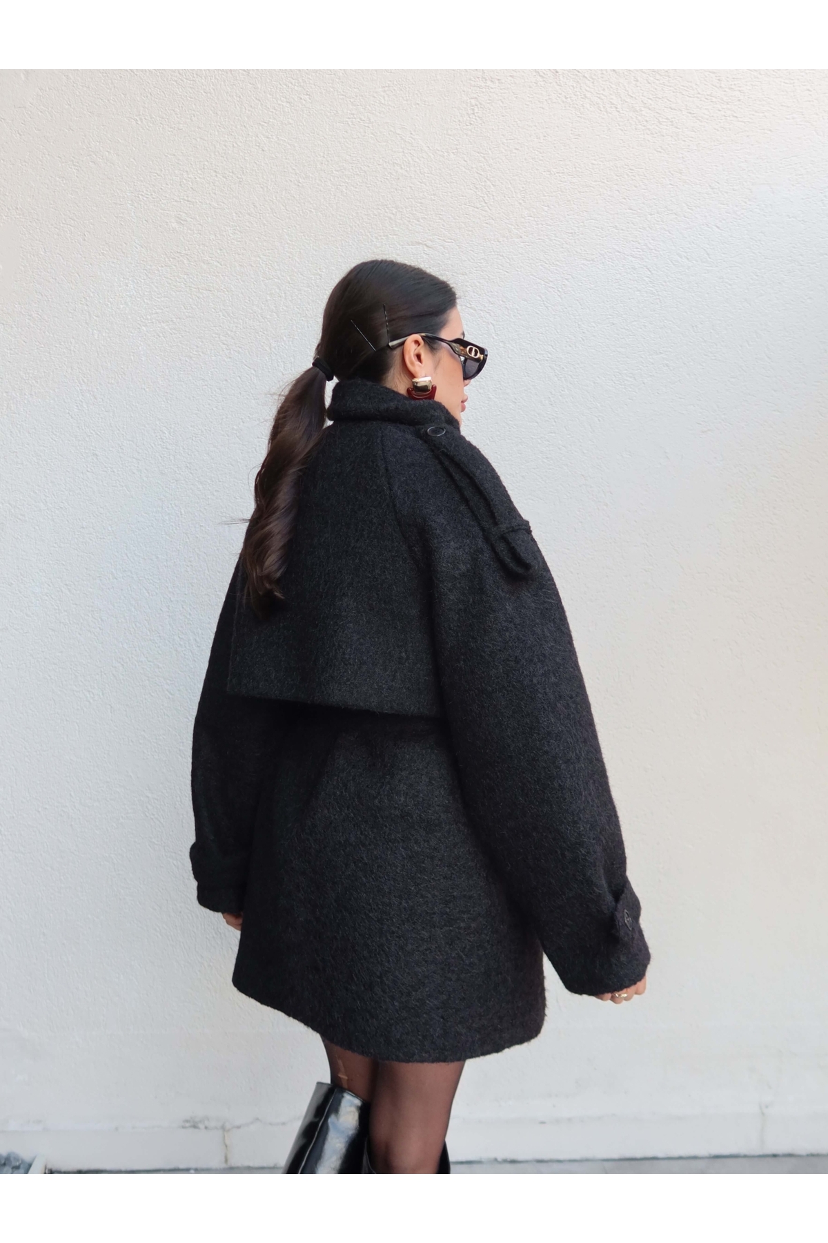 ESRAHELVACI  Kırçıllı Bağlamalı Kaban - Görsel 5