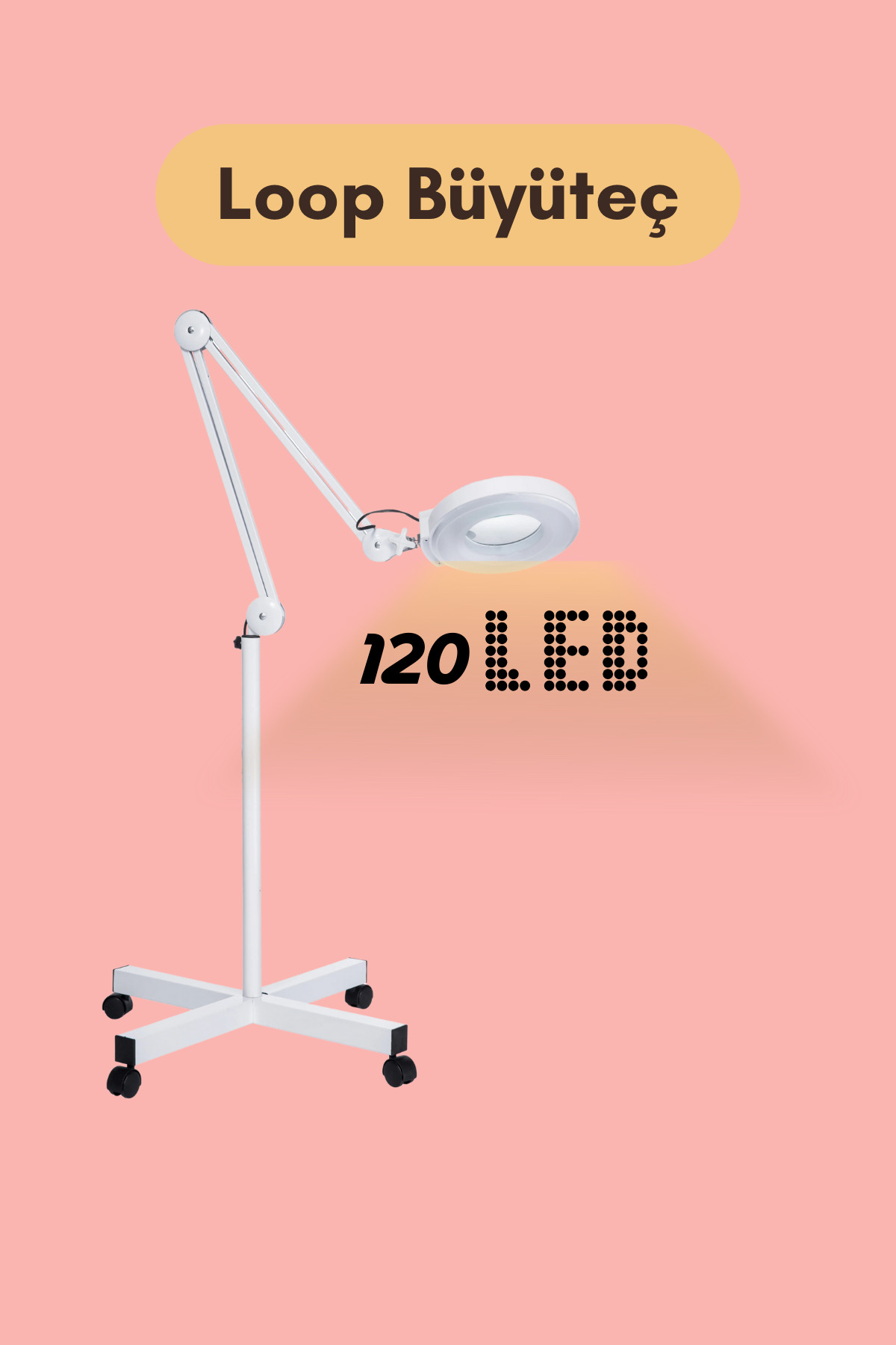 Vapozon Ozonlu Yüz Cilt Buhar Makinesi -Loop Büyüteç - Hydrafacial 8in1 Yüksek Frekans + Led Maske — SET44beauty8in1-2 — تصویر 4 از 4