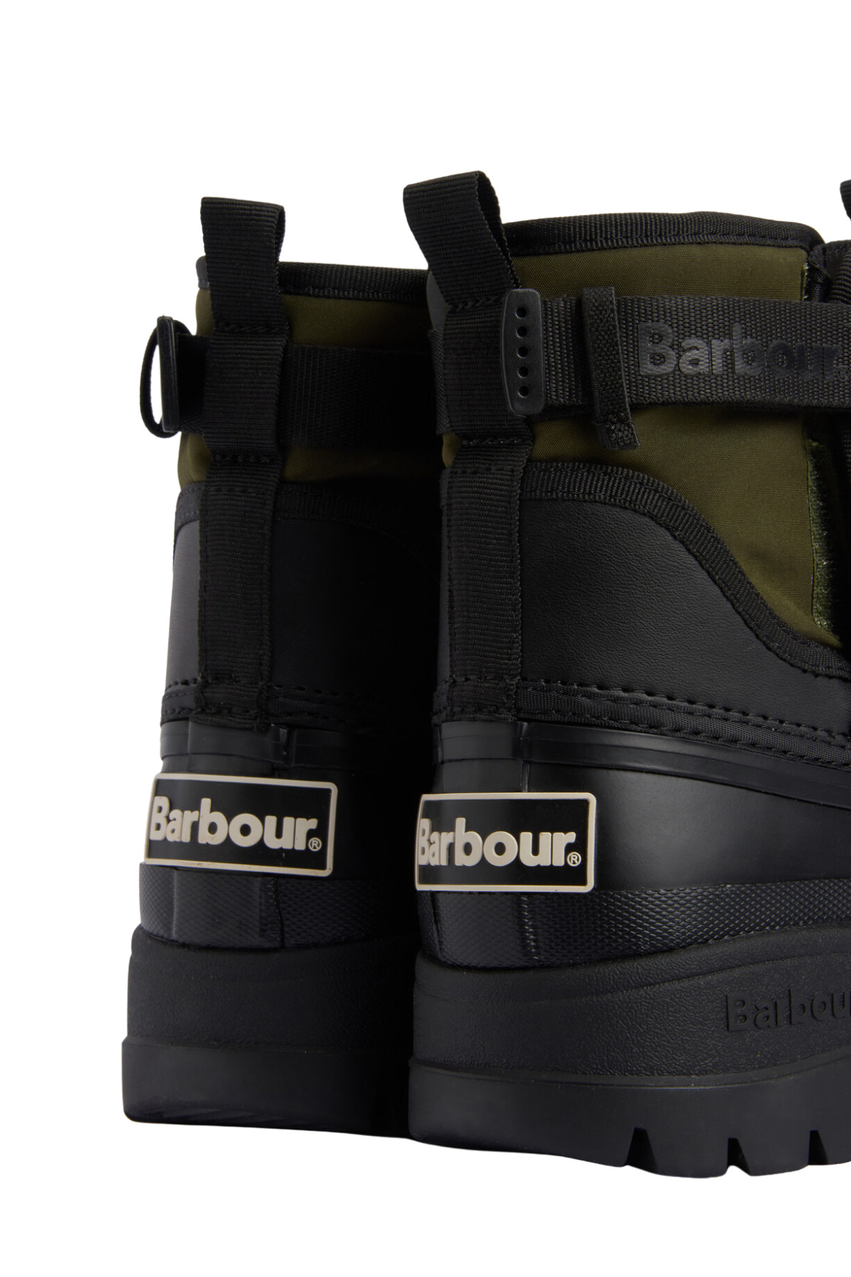Barbour Braybourn Duck Welly Erkek Bot OL71 Olive-Black görsel 6