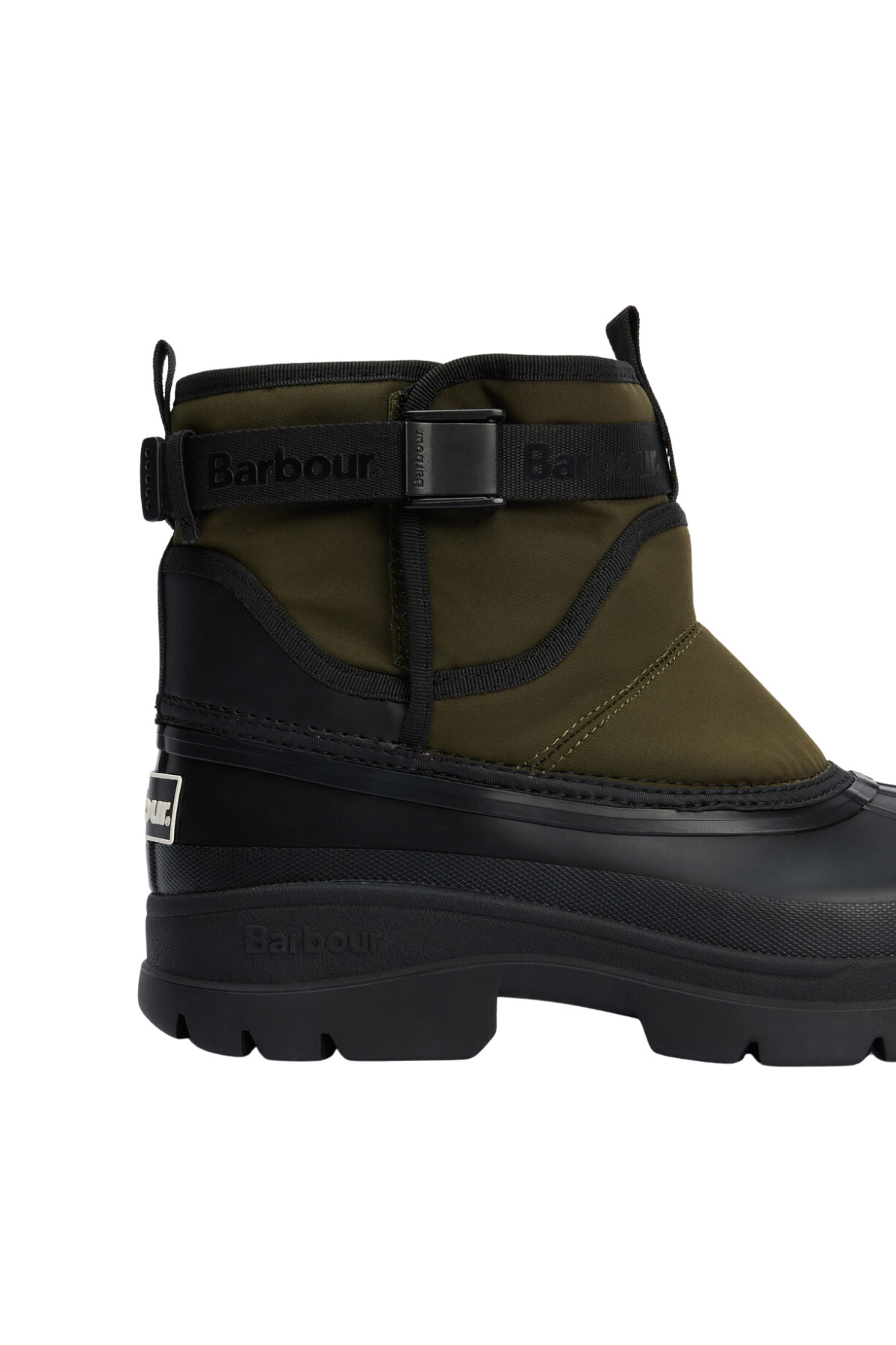Barbour Braybourn Duck Welly Erkek Bot OL71 Olive-Black görsel 3