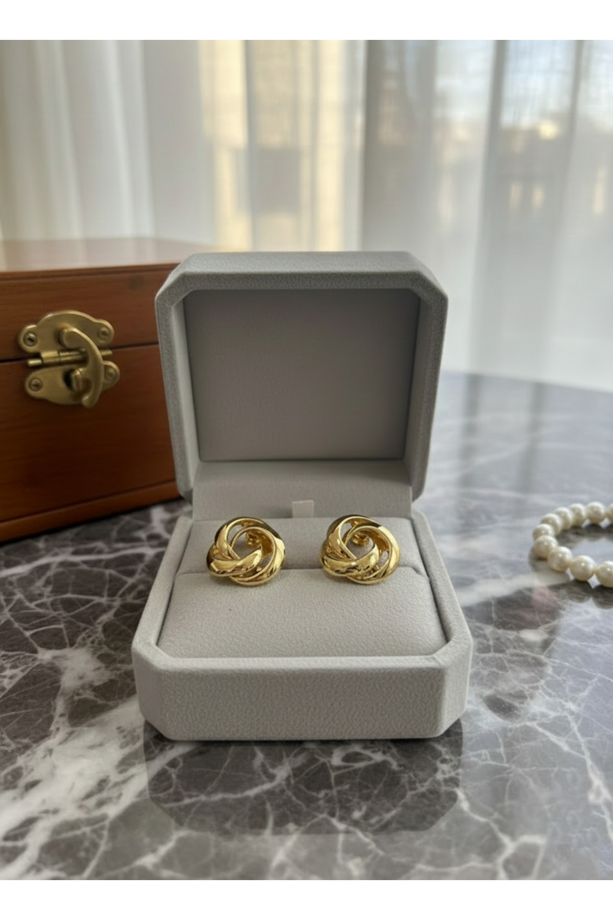 MAISON GLOWEN Gold Loop Küpe - Fiyatı, Yorumları
