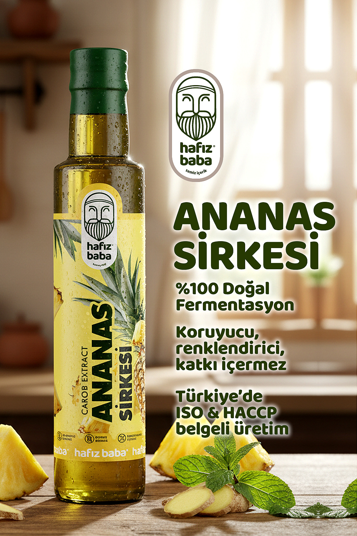 HAFIZBABA Ananas Sirkesii - Fiyatı, Yorumları