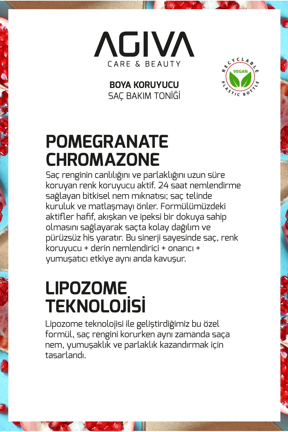 Boya Koruyucu Saç Bakım Toniği 200 ml – Boya Koruma Destekli Saç Bakım — 001-TON-021 — تصویر 6 از 7