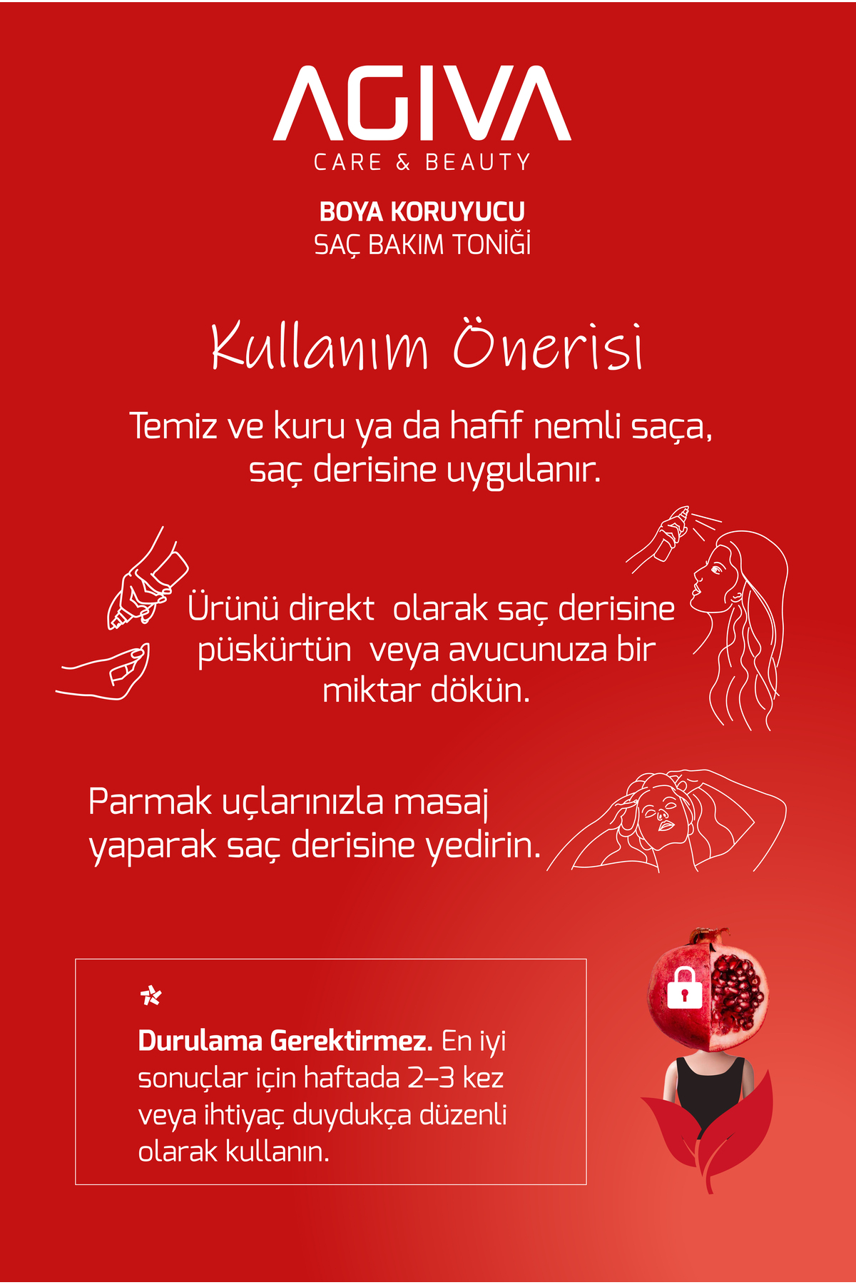Boya Koruyucu Saç Bakım Toniği 200 ml – Boya Koruma Destekli Saç Bakım — 001-TON-021 — تصویر 5 از 7