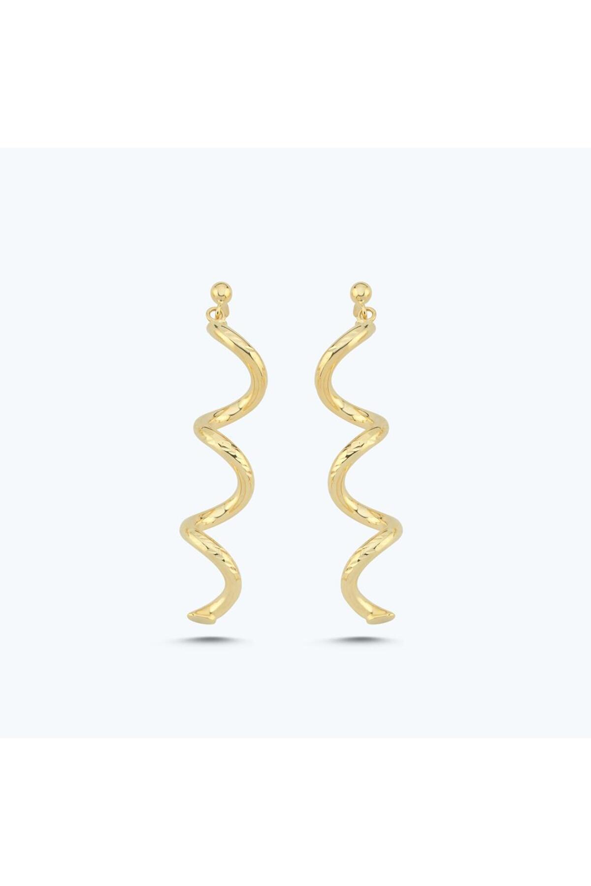 Altınbaş Altın Dalga Küpe