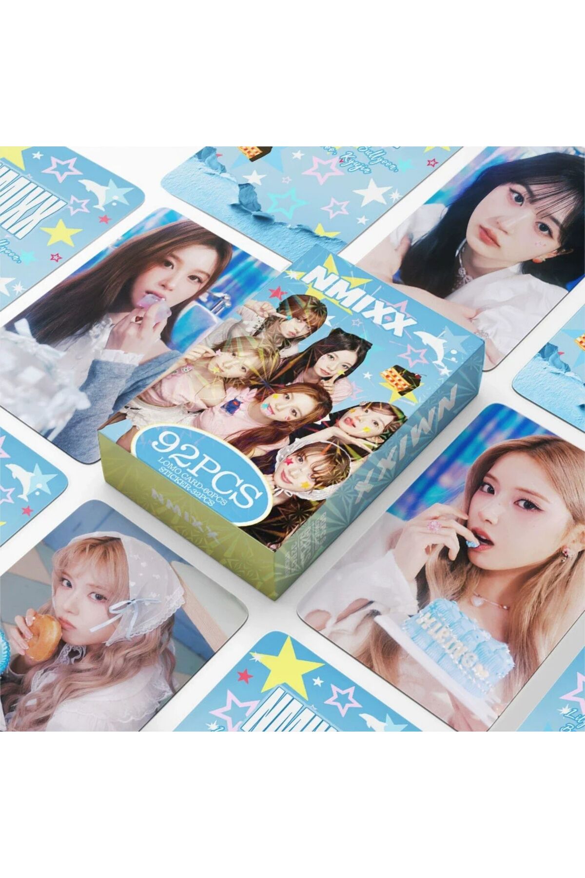 Kpop Dünyasi NMIXX Çift Yön Baskılı Lomo Card Seti (60 Pcs