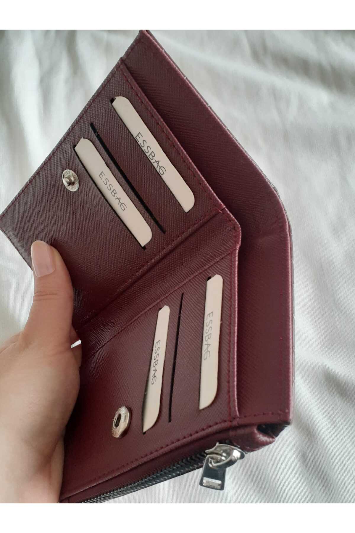 byliora  Bordo Kartlık/Cüzdan - Görsel 4