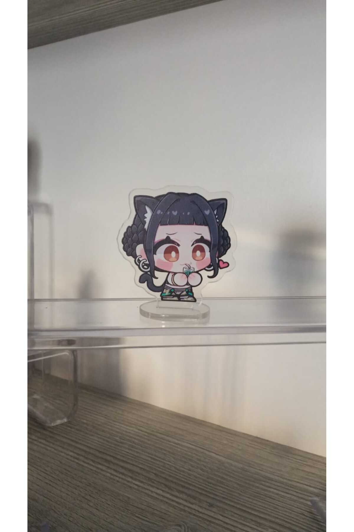 Atölye Moonlit Kpop Demon Hunters Zoey Akrilik Figür (5 cm