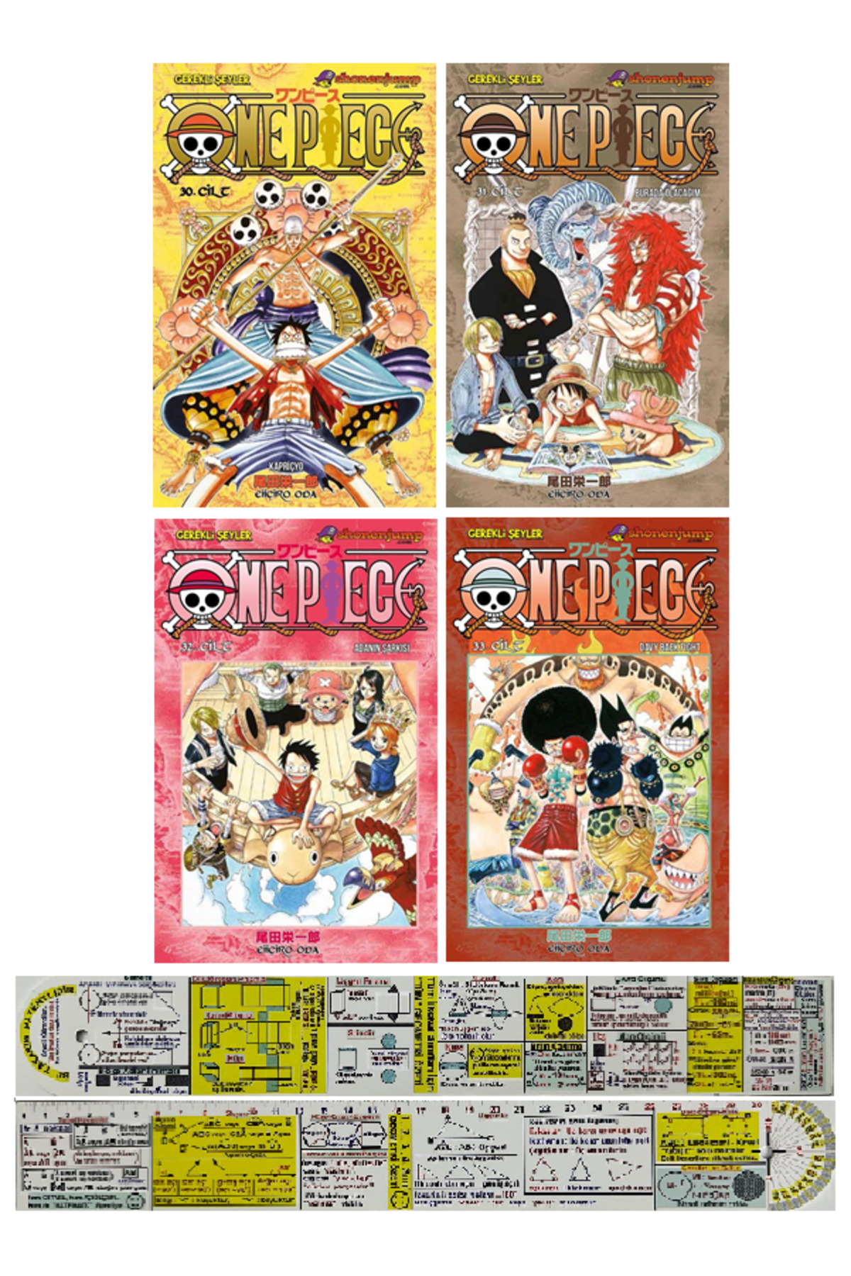 Gerekli Şeyler Yayıncılık One Piece 30-31-32-33. Ciltler Manga