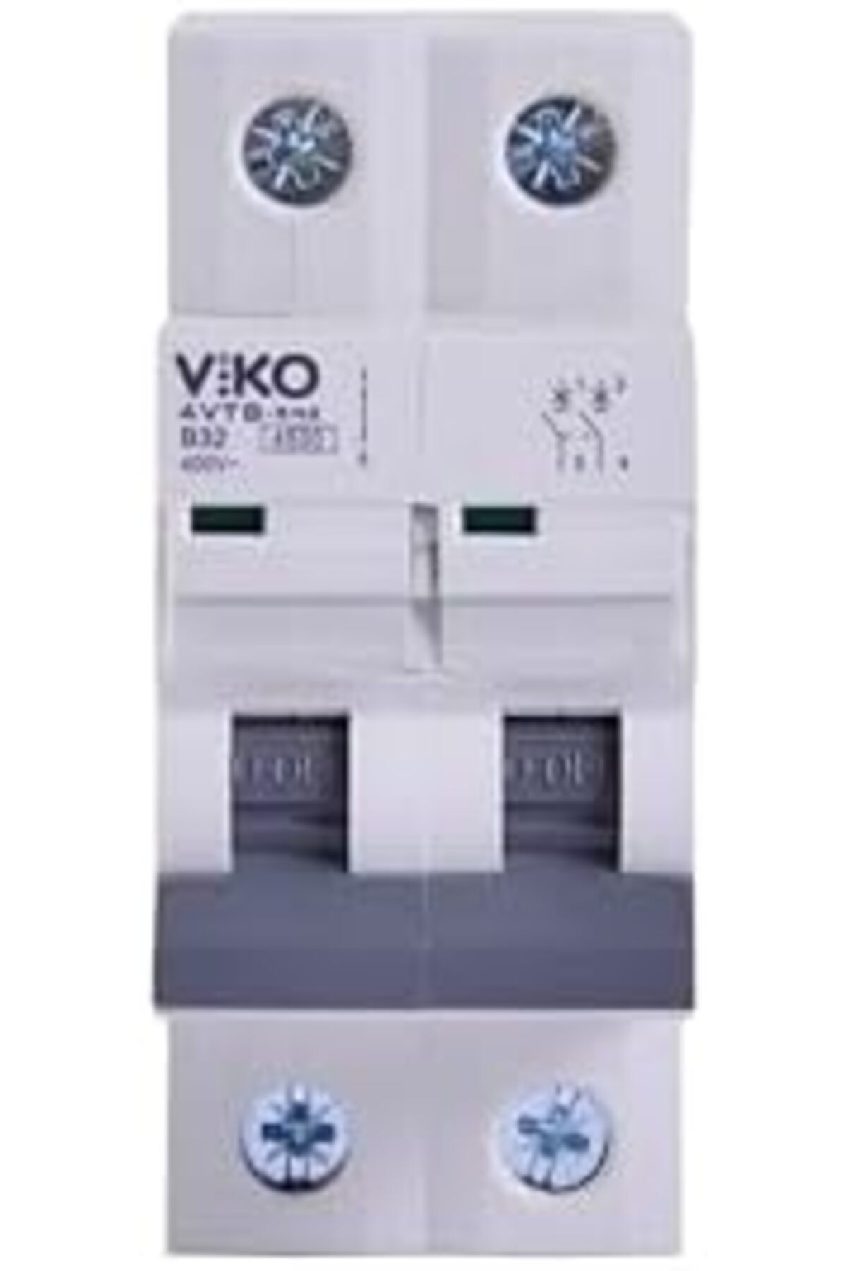 BRF NwoTeknoloji 4VTB-2B32 Otomatik Sigorta 4,5kA B Tipi 2 Kutup 32A 1205362