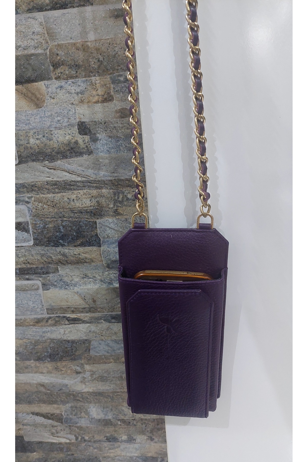 Hakiki DERİ TELEFON ÇANTASI