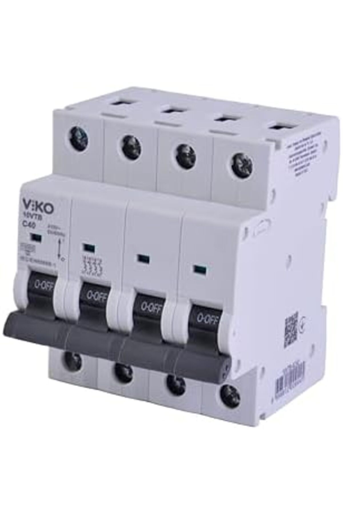 BRF NwoTeknoloji 10VTB-4C40 Otomatik Sigorta 10kA C Tipi 4 Kutup 40A 1205362