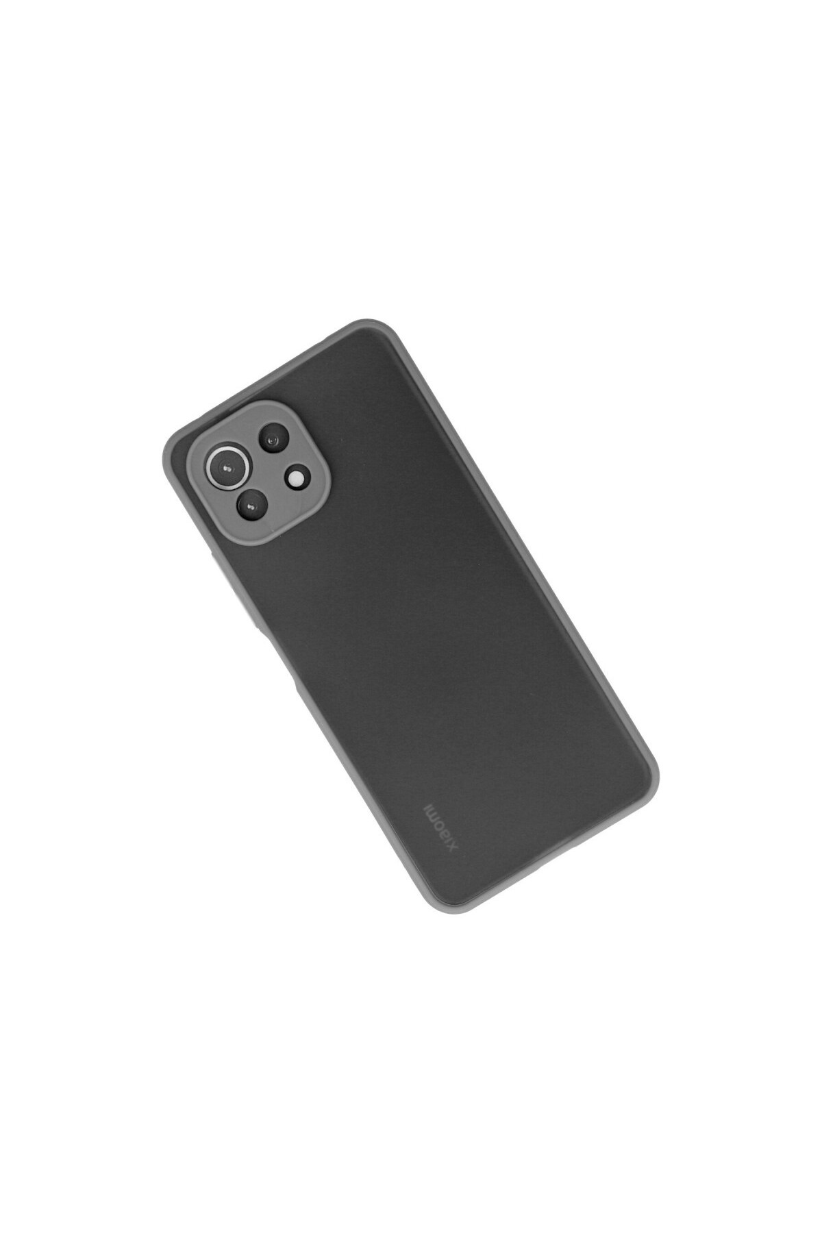 Xiaomi Mİ 11 Lite İçin Uyumlu Buzlu Tasarım Renkli Tuş Mat Tasarım Sararmaz Kılıf