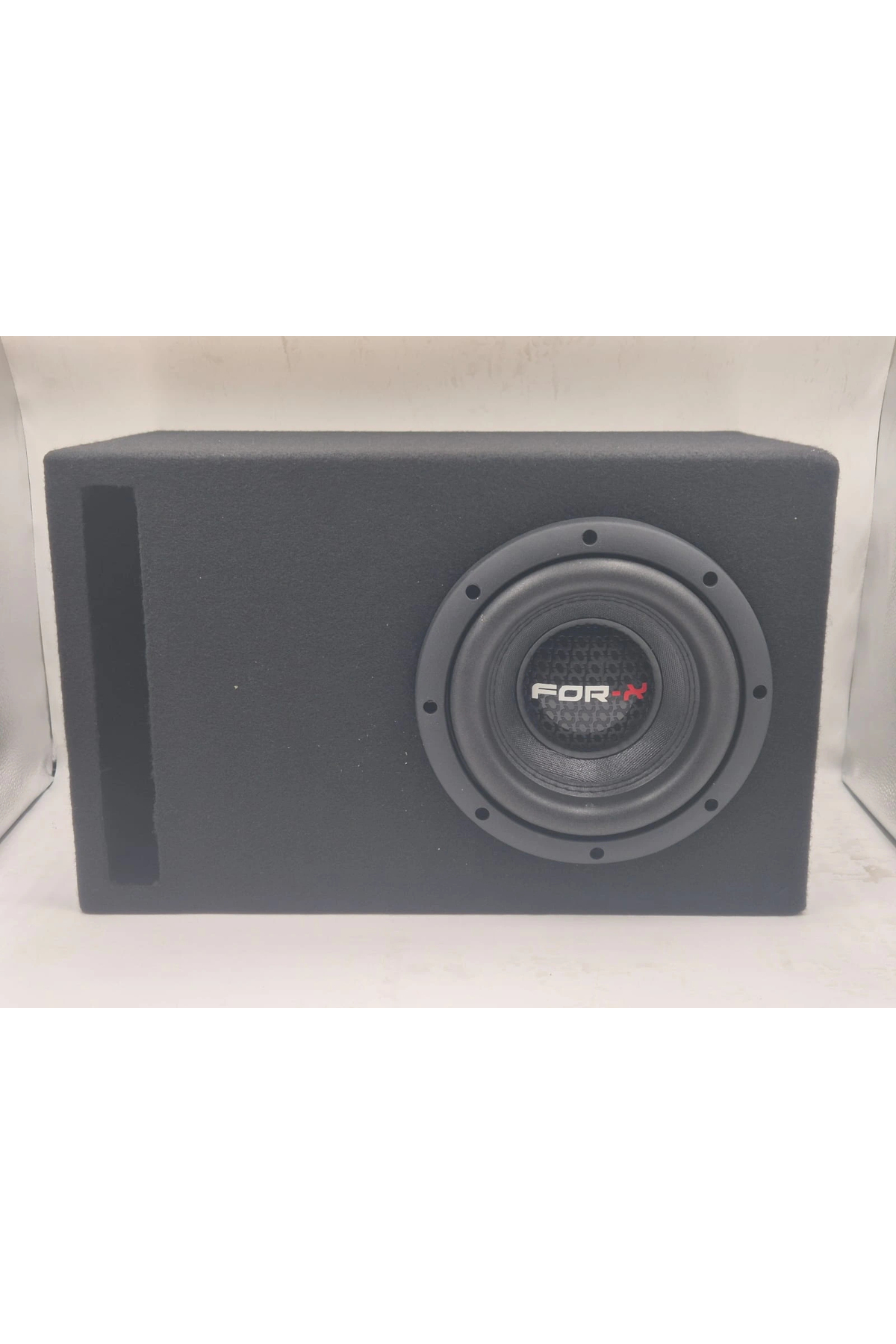 For-X 20cm L Port Kabinli Bass - 800w 400RMS Profesyonel Kabinli