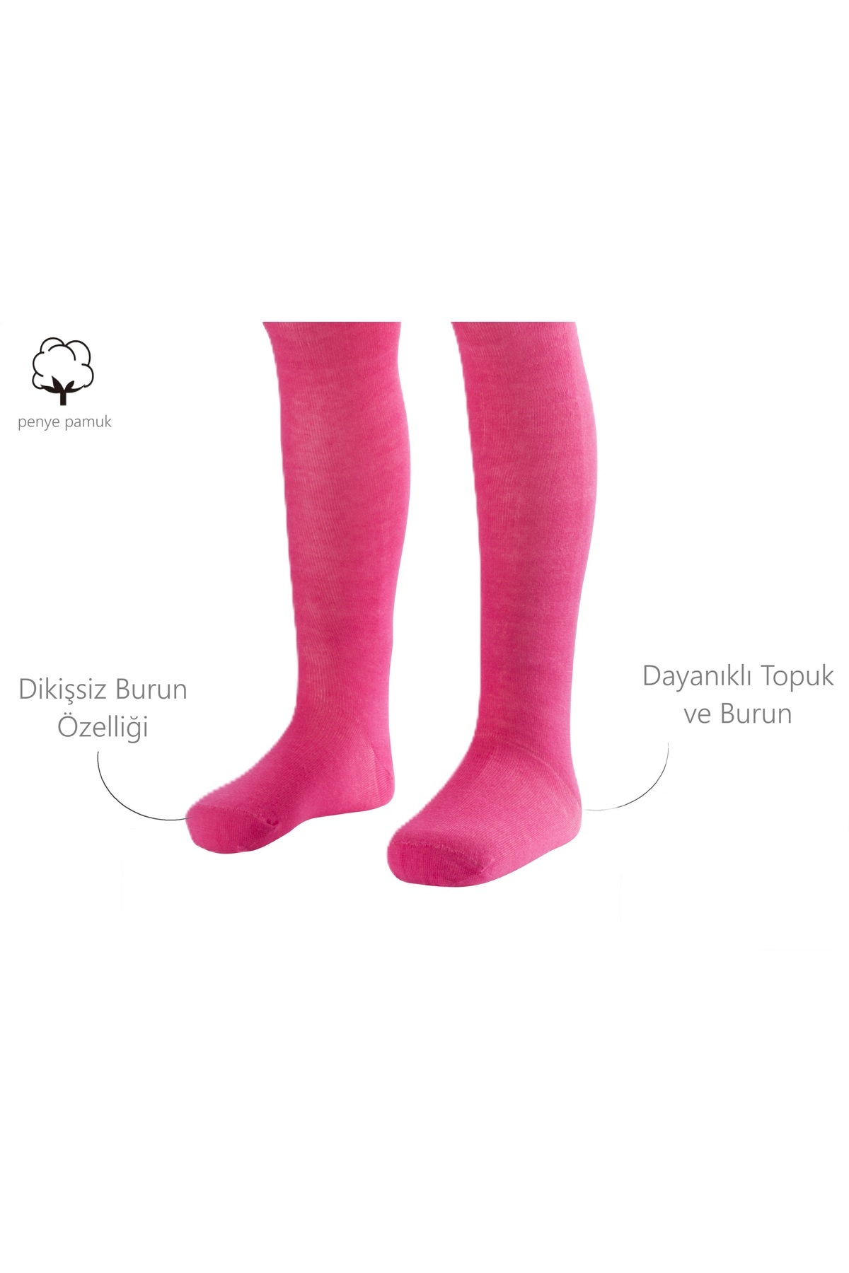 Moyra Socks Çocuk - Bebek Pamuklu Külotlu Çorap fotoğrafı 2 (önizleme)